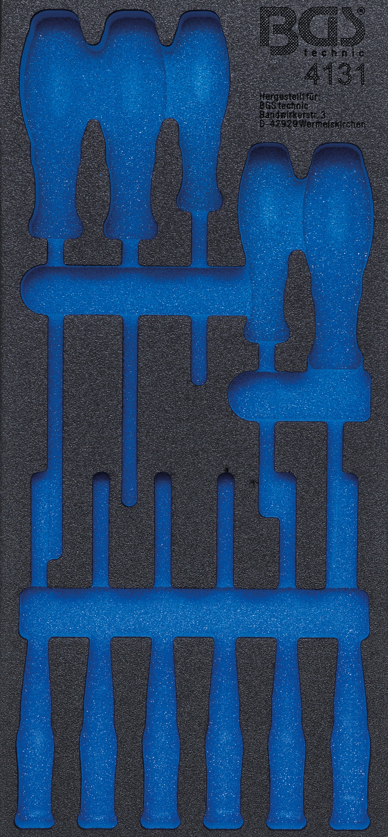 Værkstedsvognsindsats 1/3 | tom | til BGS 4131