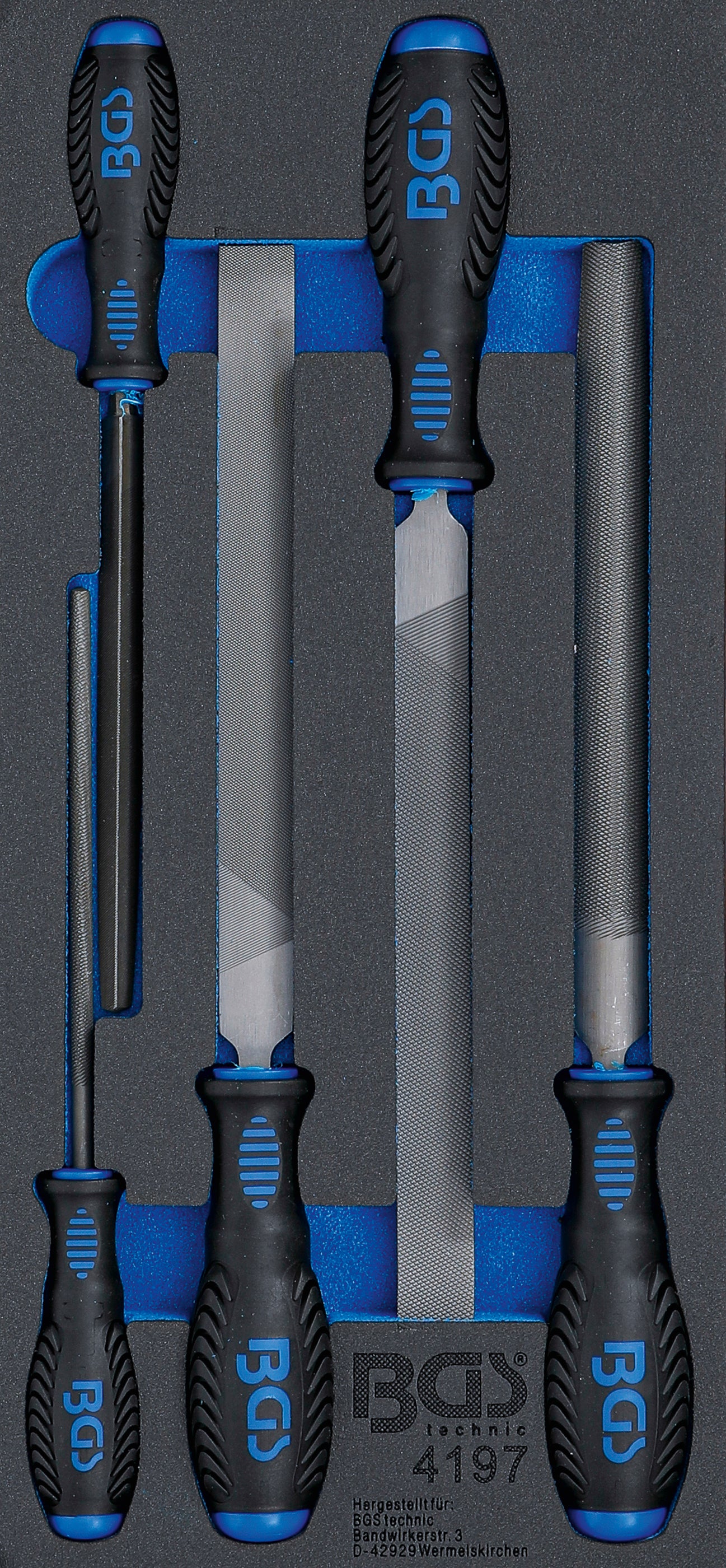 Værkstedsvognsindsats 1/3: Værkstedsfilsæt | 5 dele