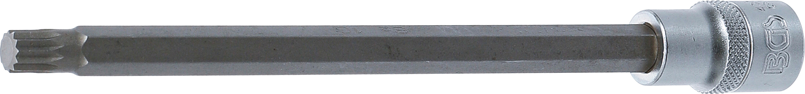 Bit-Insats | Längd 200 mm | 12,5 mm (1/2") | Inre mångtandad (för XZN) M10