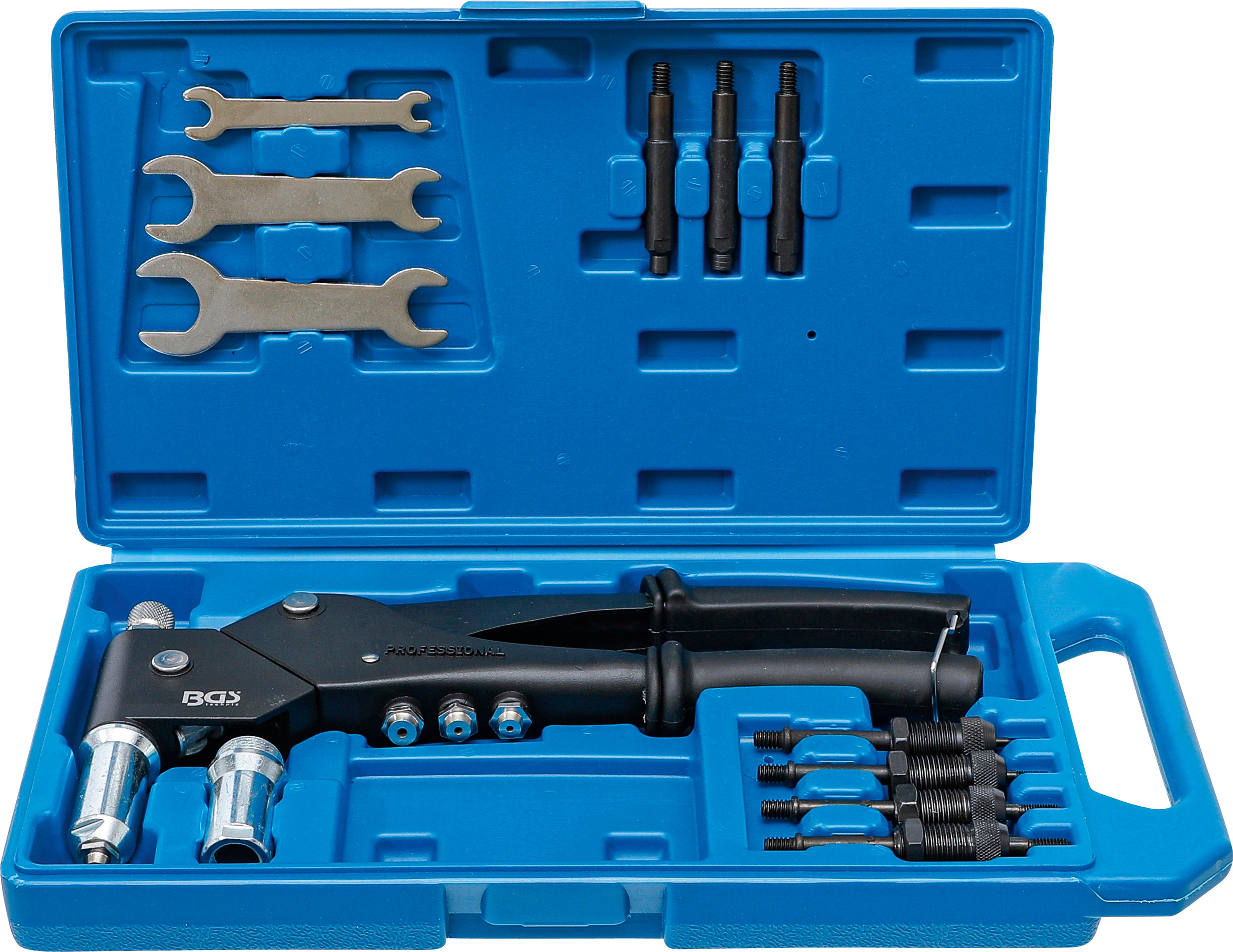 Nittetangsæt | til standardnitter, nittemøtrikker og nittebolte