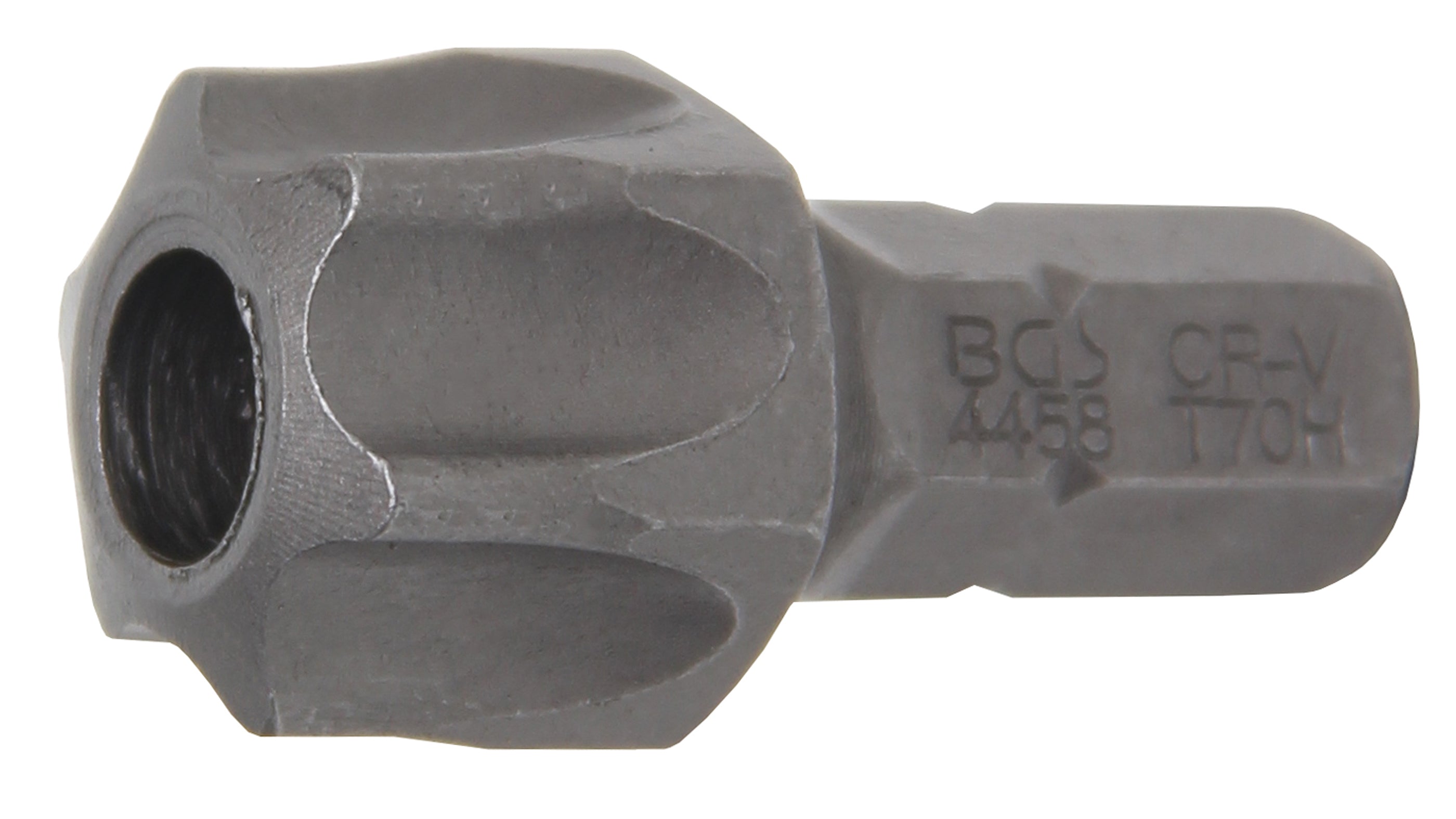 Bit | Længde 30 mm | Udvendig sekskant 8 mm (5/16") | T-profil (til Torx) med T70-boring