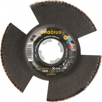 Rhodius Vision Speed XLock 125mm P80 10 stk./frp