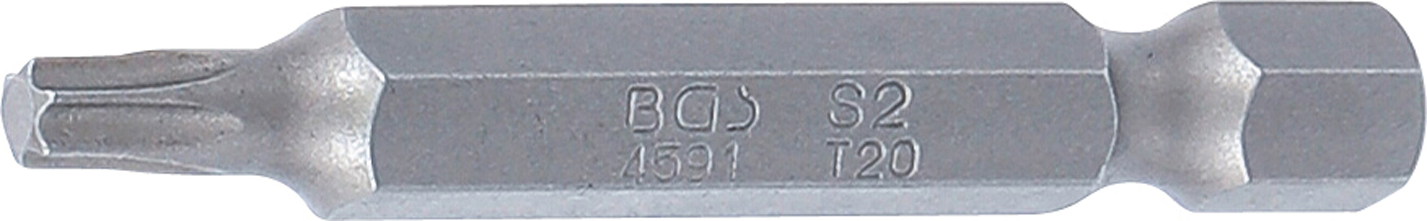 Bit | Længde 50 mm | Udvendig sekskant 6,3 mm (1/4") | T-profil (til Torx) T20