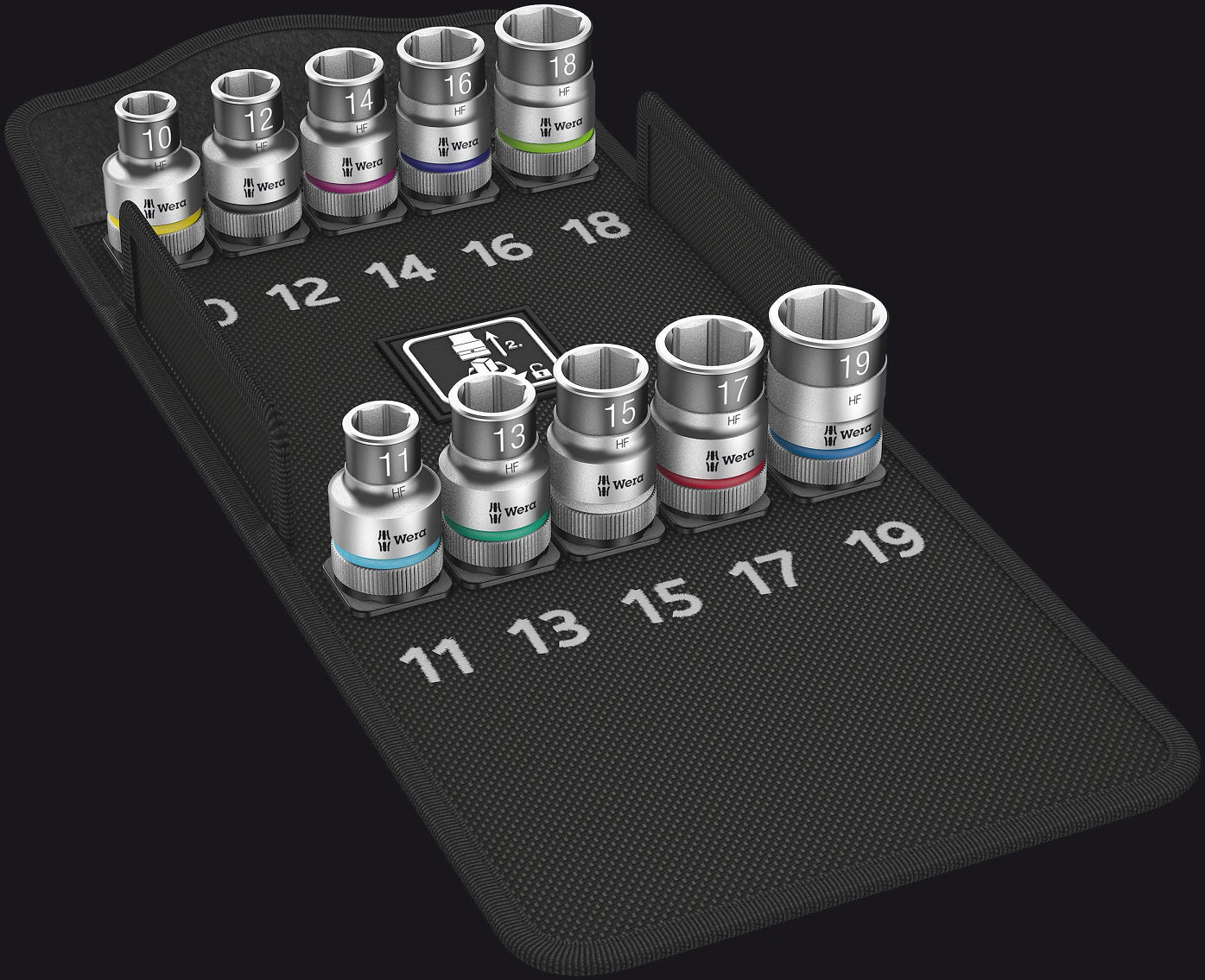 WERA 8790 HMC HF 6-kanthylsats