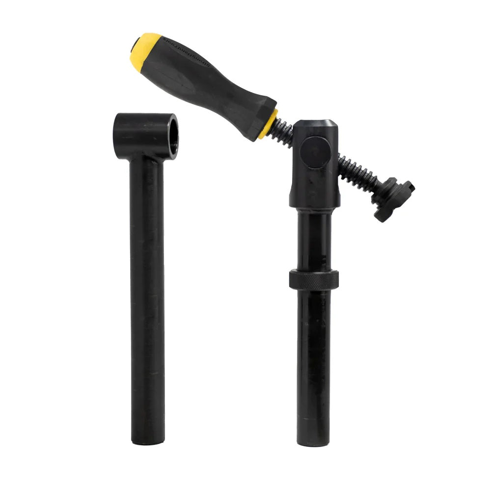 Svejseklem 360°+70° til svejsebord 250x110mm (Ø28mm)