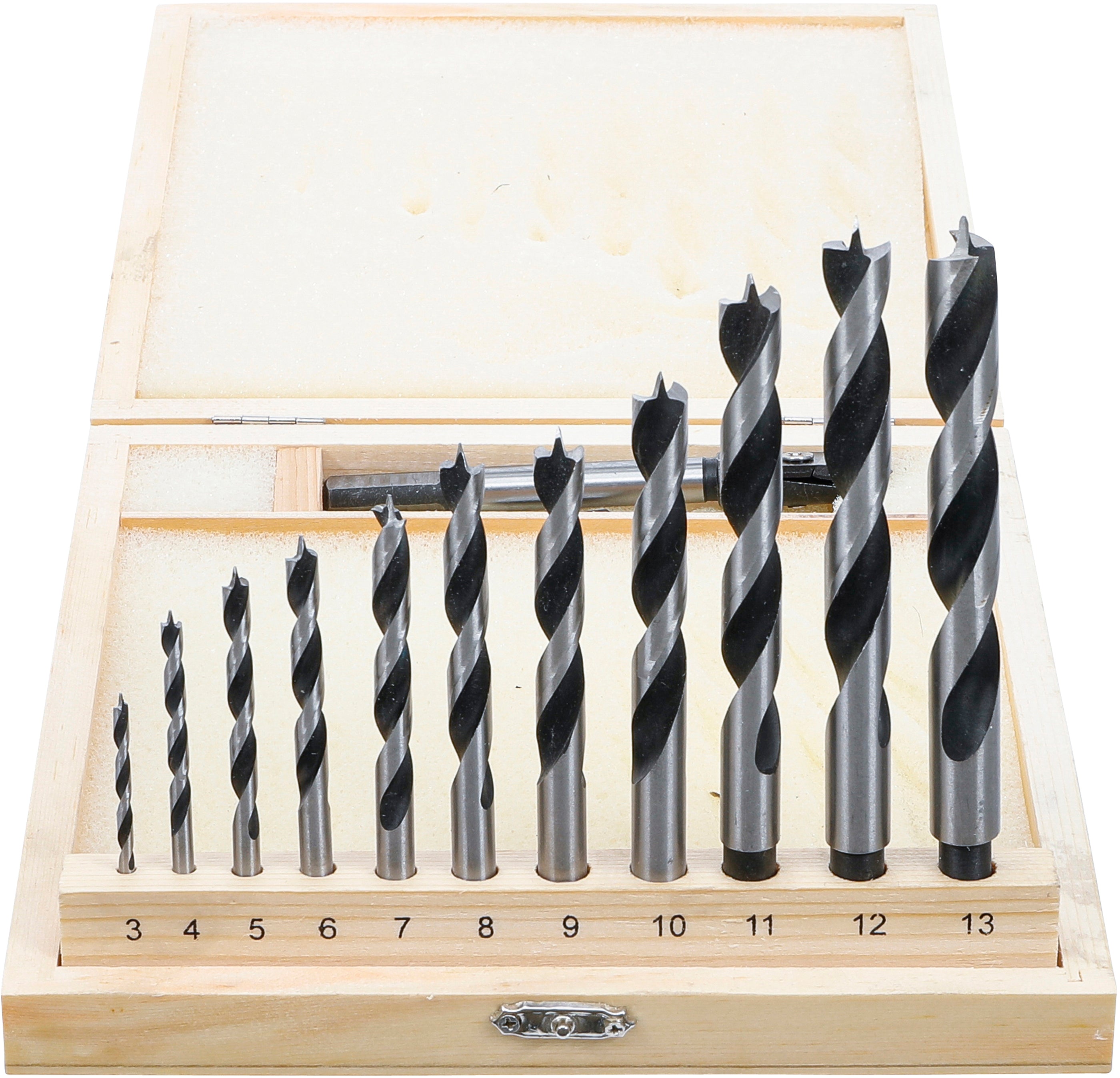 Träborr-/Centrumborr-sats | 14 delar