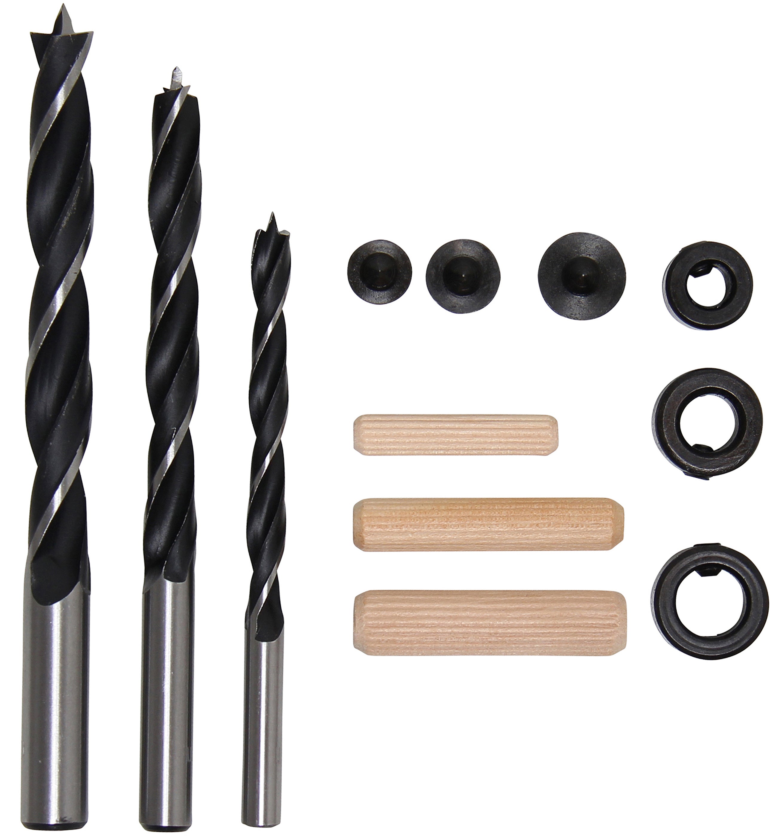 Träplugg-/borr-sats | 6 - 10 mm | 43 delar