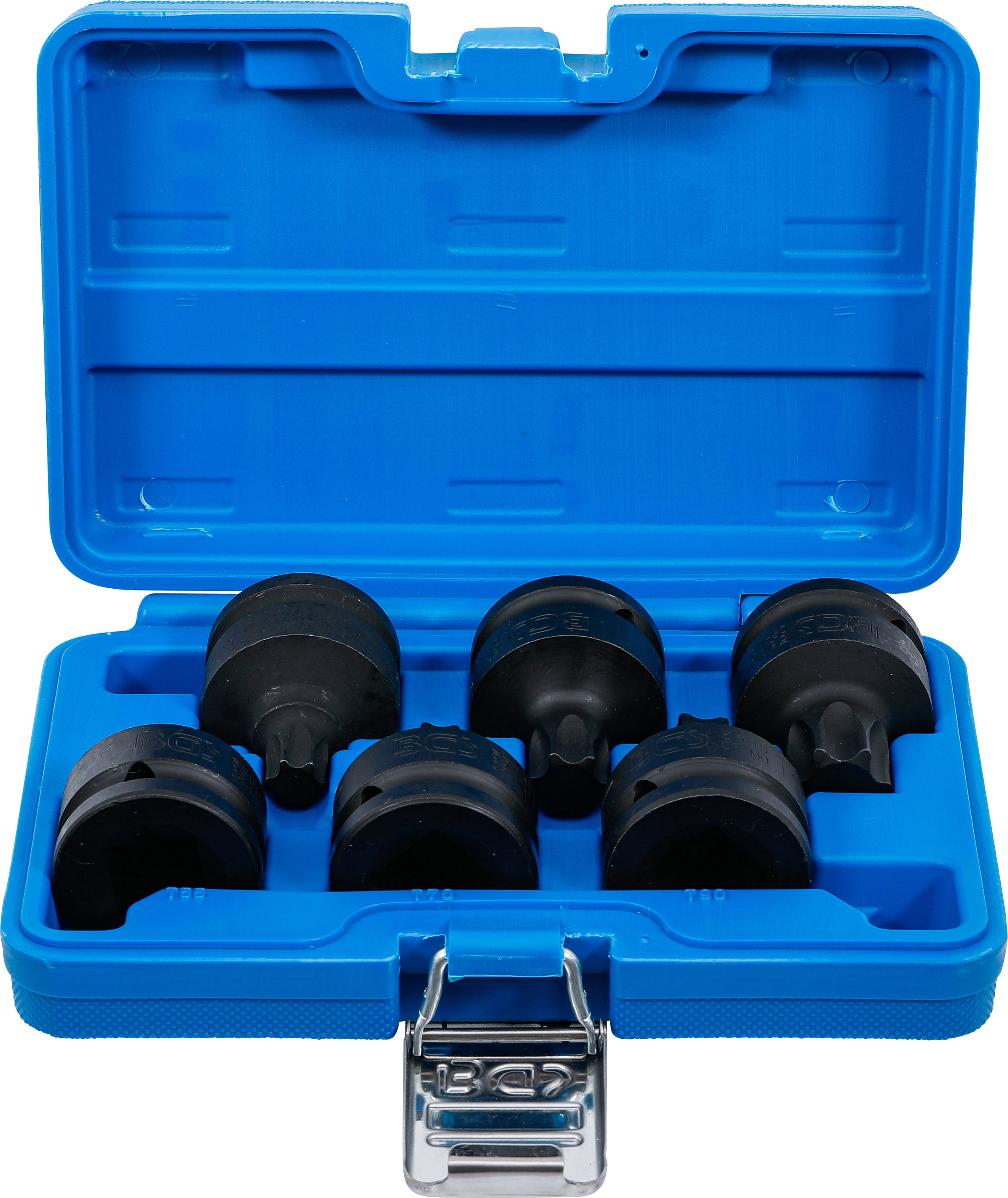 Power Bit-indsatssæt | 20 mm (3/4") | T-profil (til Torx) T55 - T100 | 6 dele