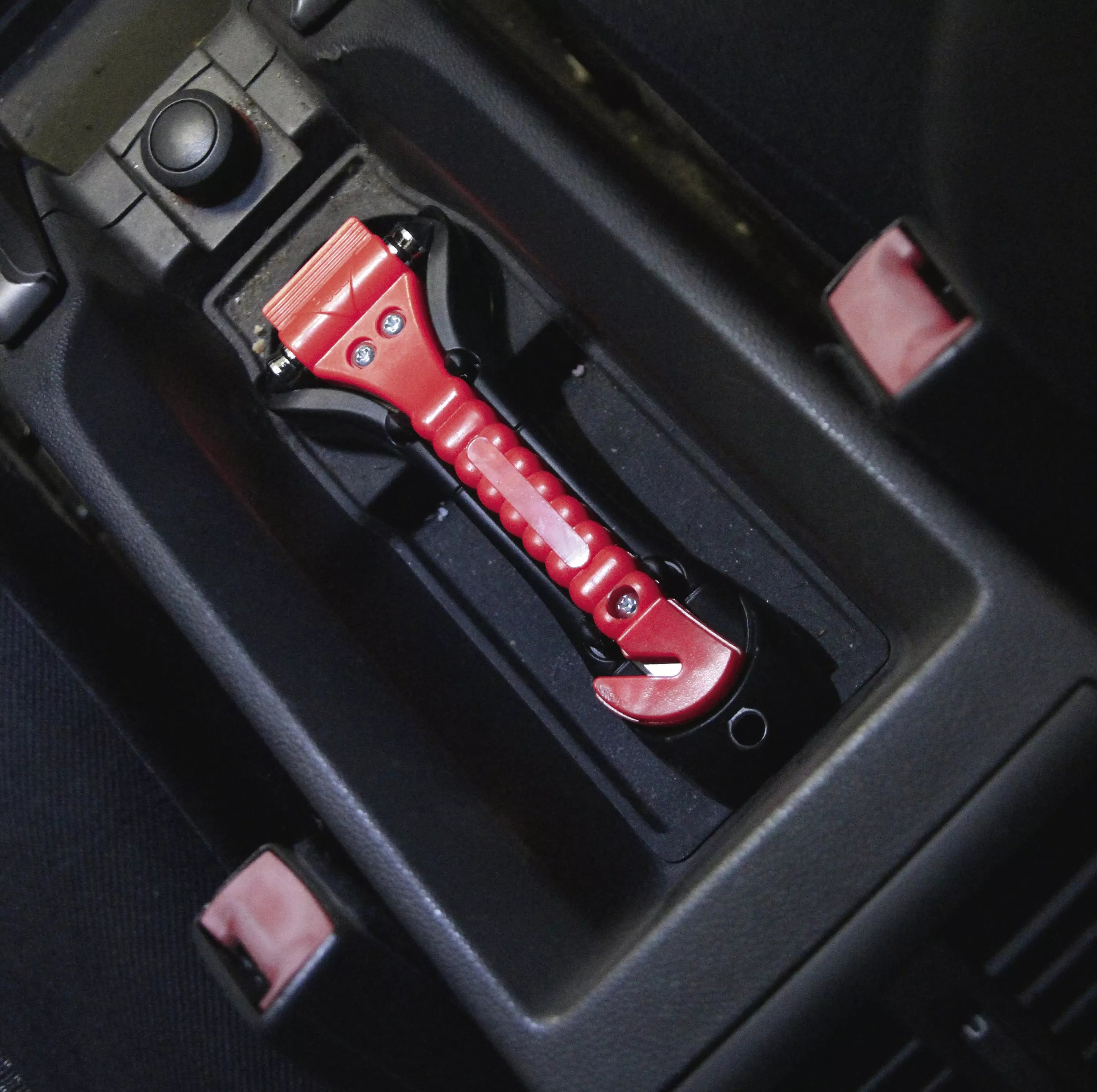 Nødhammer med bæltekniv | 170 mm