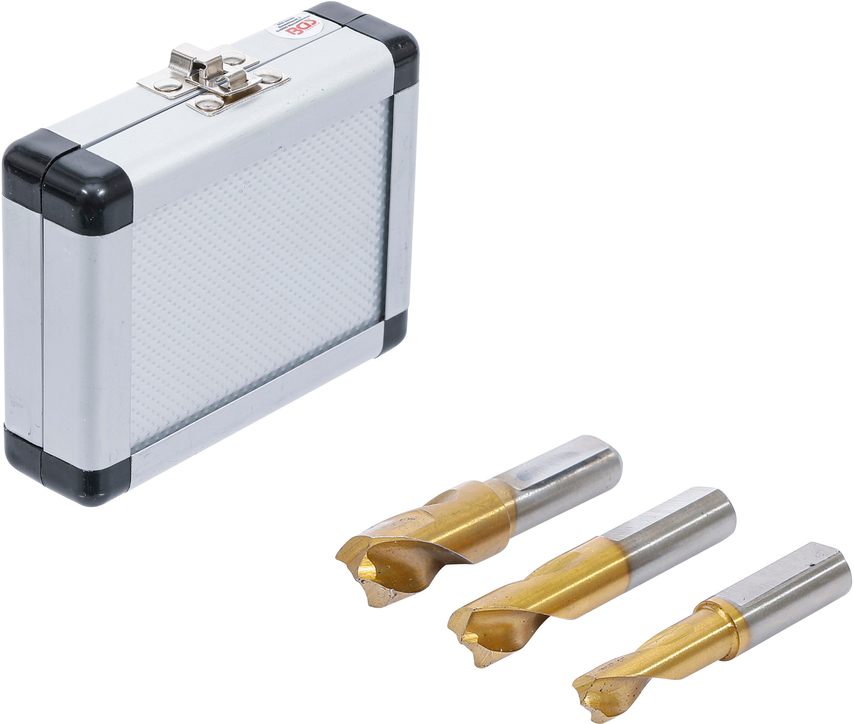 Svejsepunktboremaskine/fræsersæt | 5% koboltstål | 3 dele