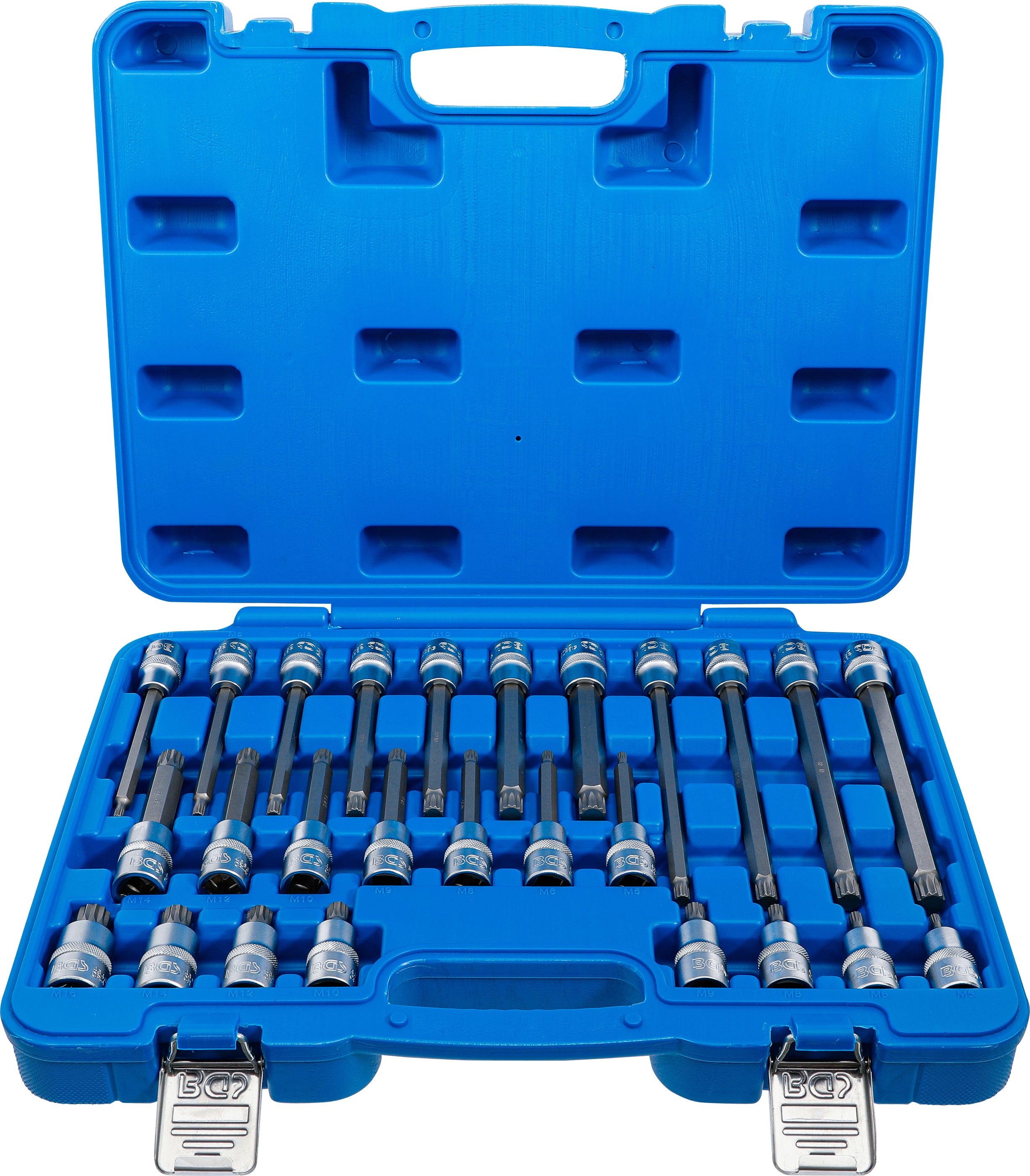 Bit-indsatssæt | 12,5 mm (1/2") | Indvendig flertand (til XZN) | 26 dele