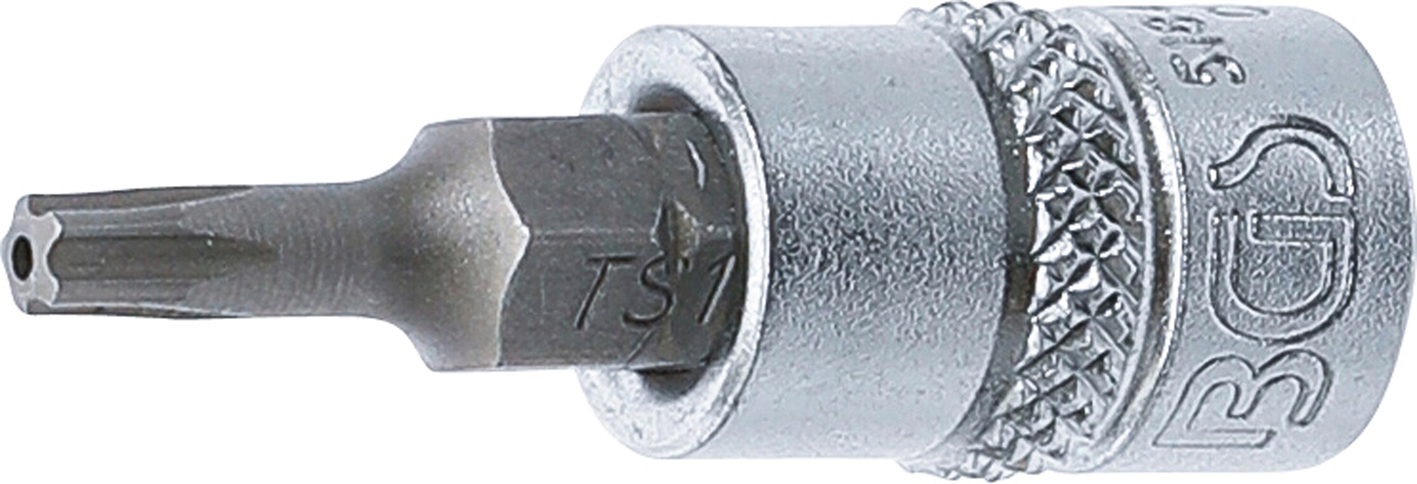 Bitindsats | 6,3 mm (1/4") | TS-profil (til Torx Plus) med TS15-boring