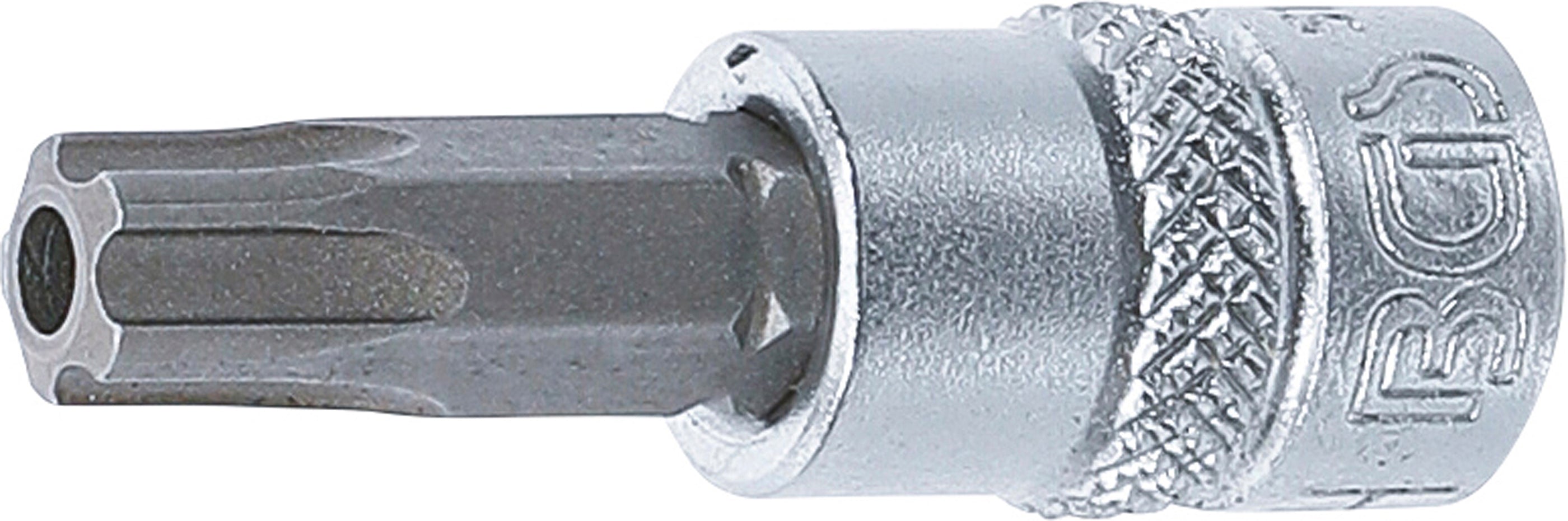 Bitindsats | 6,3 mm (1/4") | TS-profil (til Torx Plus) med TS40-boring