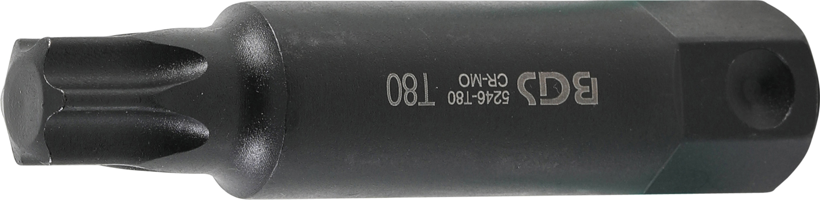 Bit | Længde 100 mm | Udvendig sekskant 22 mm | T-profil (til Torx) T80