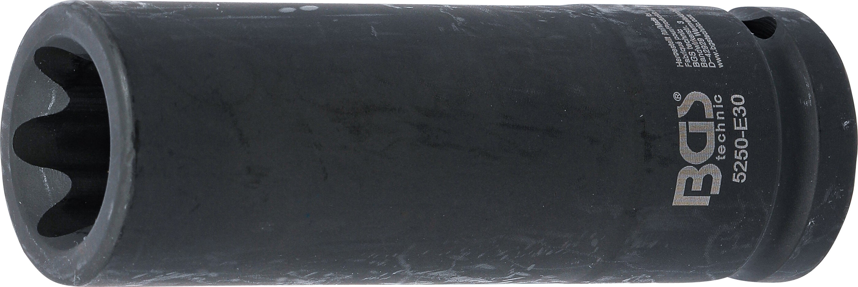 Strømstik E-profil, dyb | 20 mm (3/4") | E30