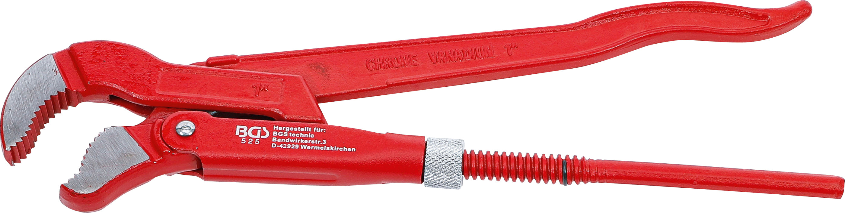 Hjørnerørtang | 2,5 cm | 3-punkts kontakt