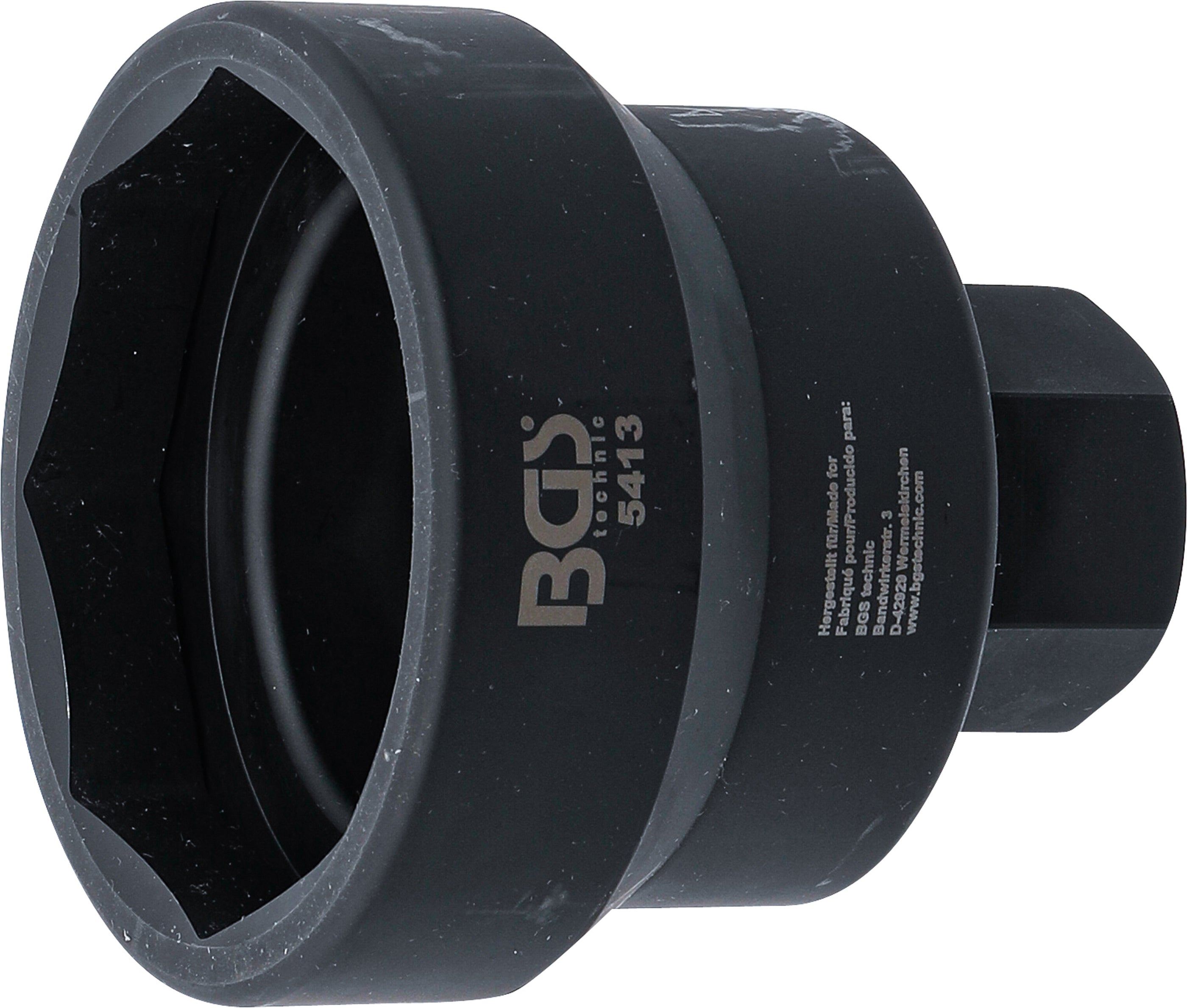 Navkapsel- og akselmøtriknøgle | 8-punkts | Ø 80 mm | til SCANIA foraksel