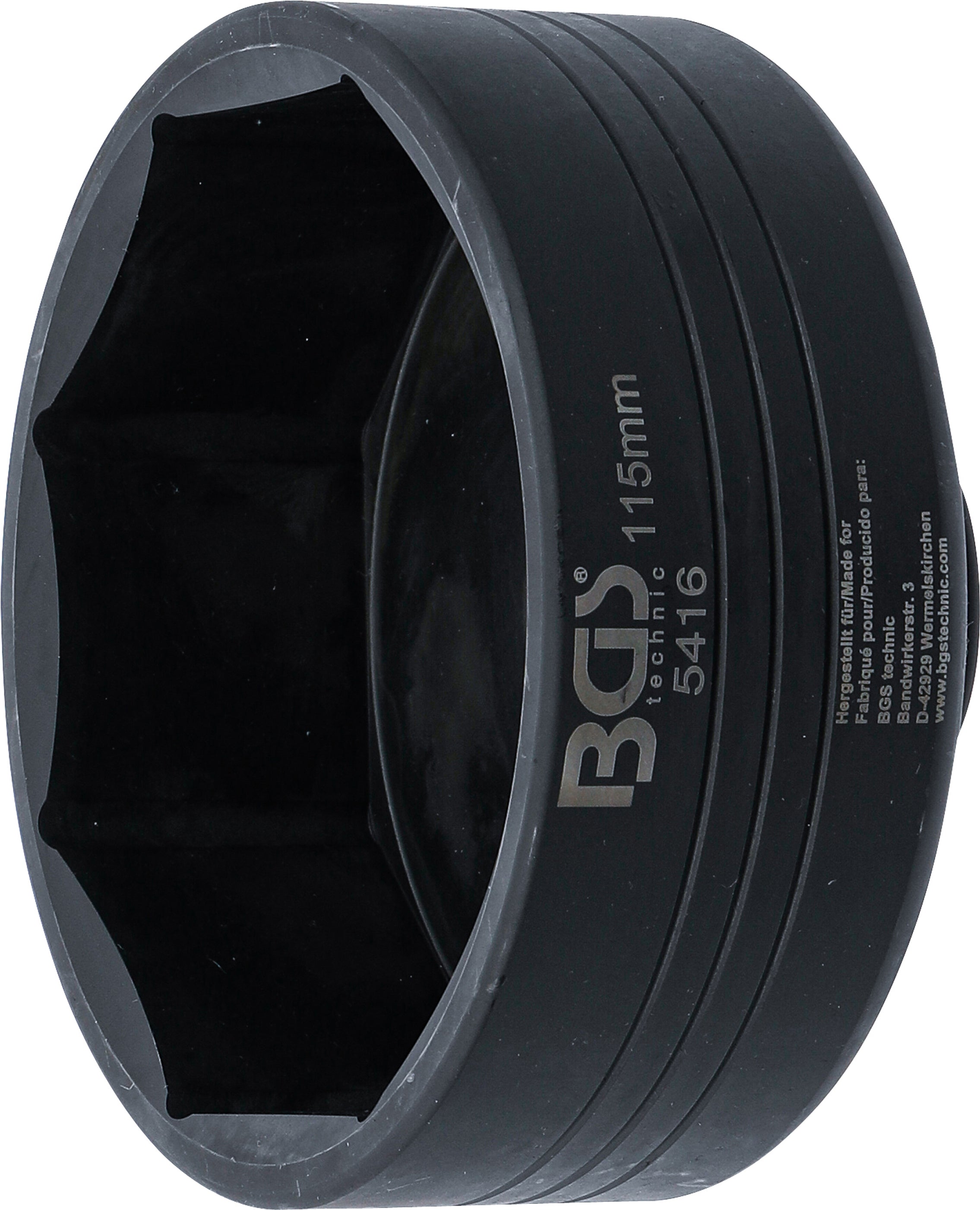 Navkapsel- og akselmøtriknøgle | 8-punkts | Ø 115 mm | til Volvo