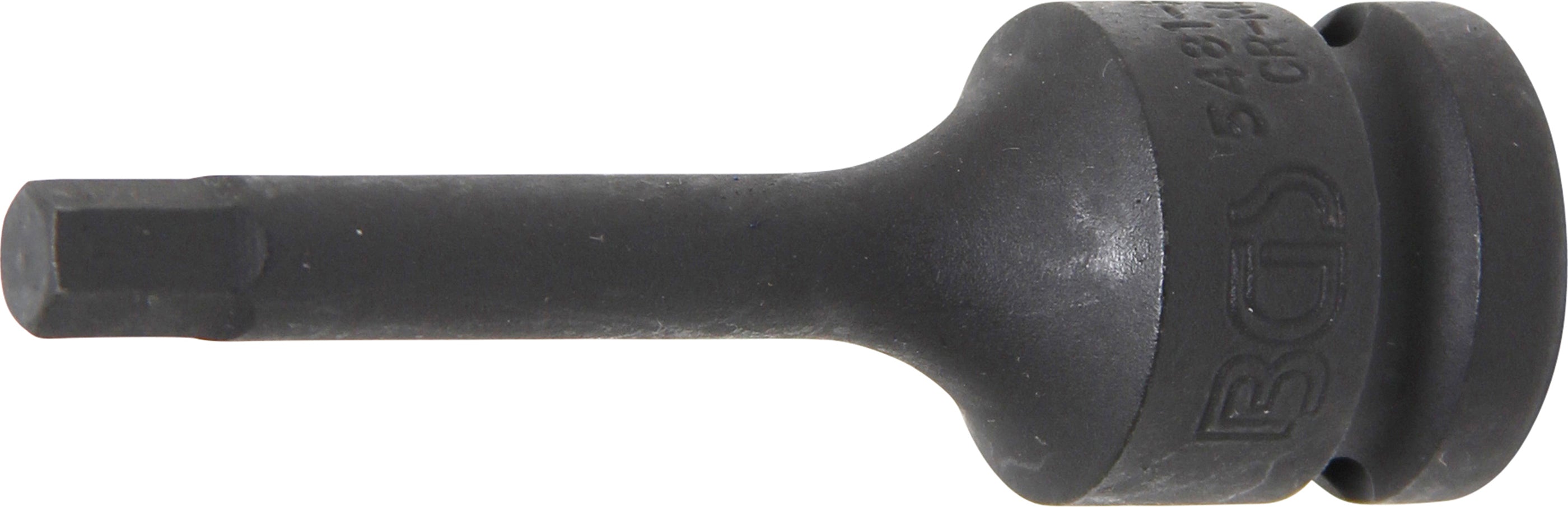 Power Bit-indsats | Længde 75 mm | 12,5 mm (1/2") | Indvendig sekskant 7 mm