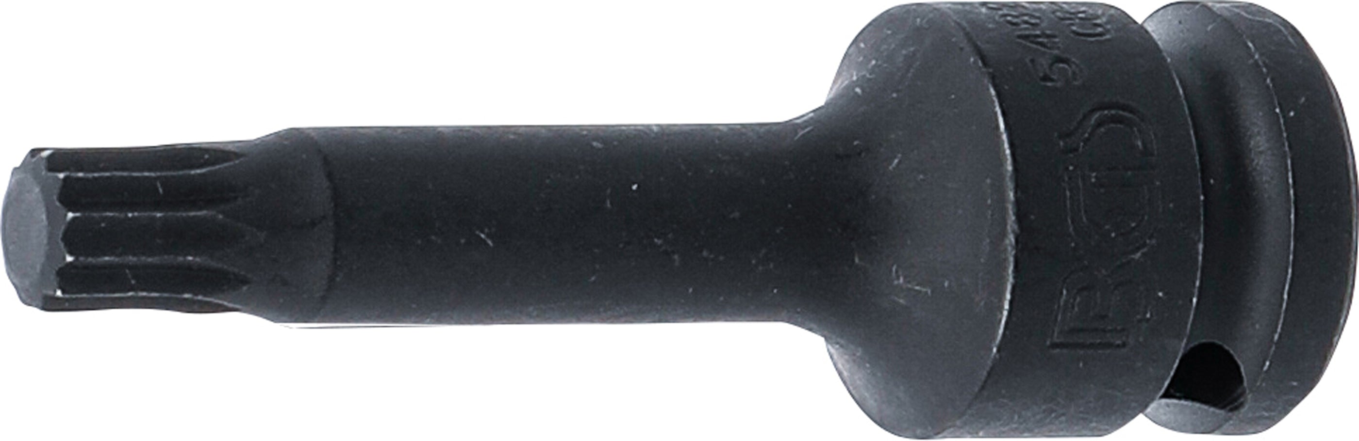 Power Bit-indsats | Længde 75 mm | 12,5 mm (1/2") | Indvendig flertand (til XZN) M10