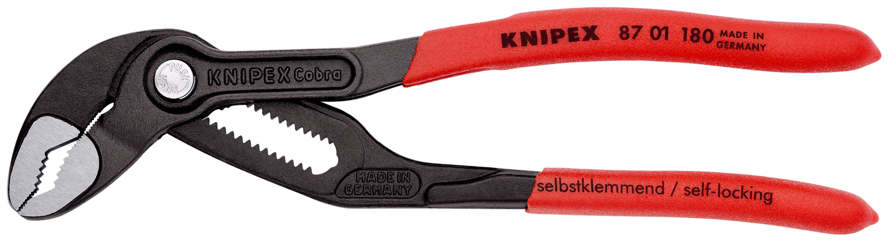 KNIPEX Cobra® Hightech polygrip-tang - 180 mm SB-pakke