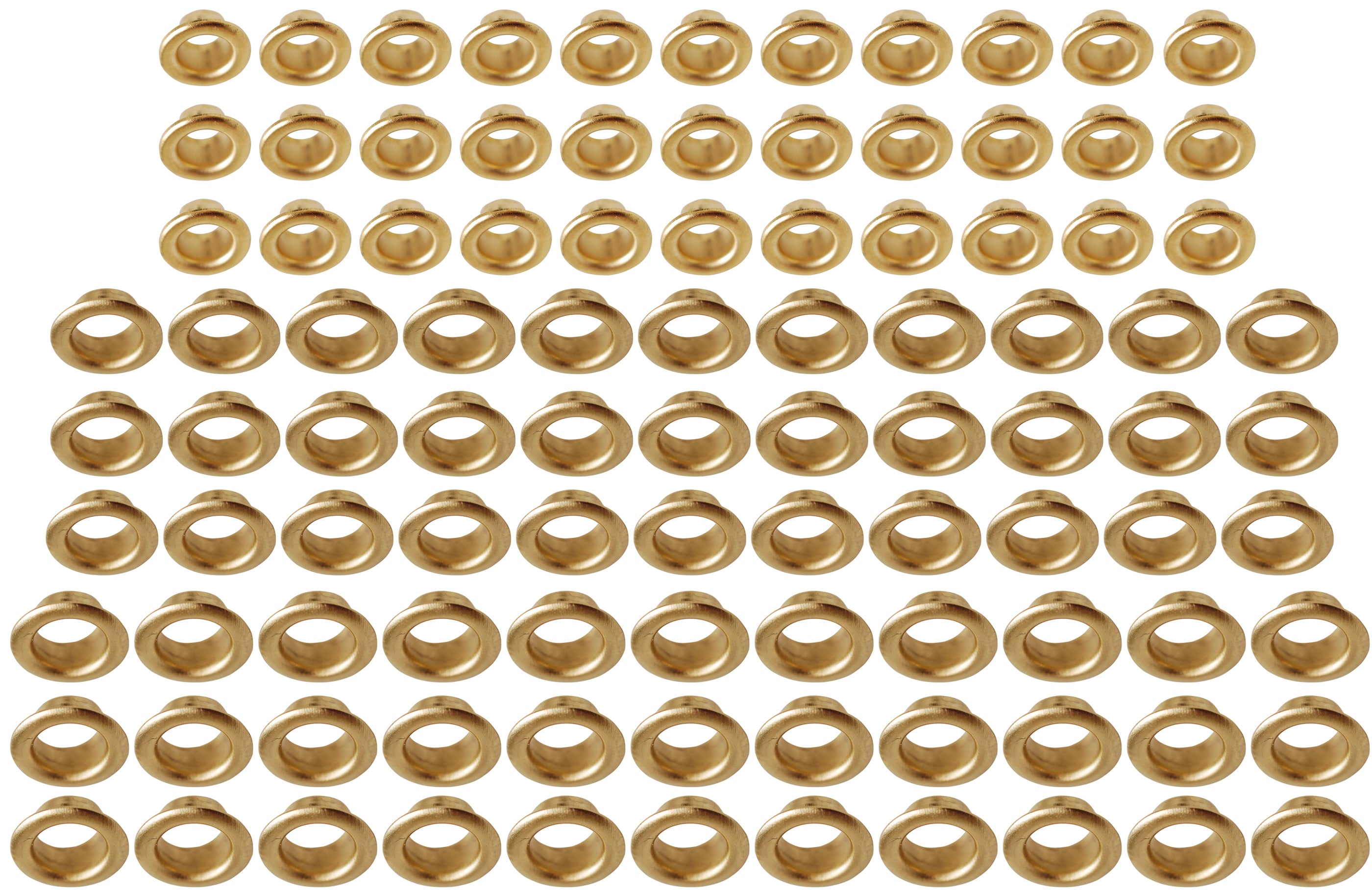 Hulringe i sortiment | 4,5 - 6 mm | 99 stk.