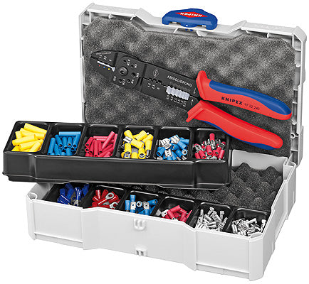 KNIPEX kabelsamlingssortiment inklusive værktøj