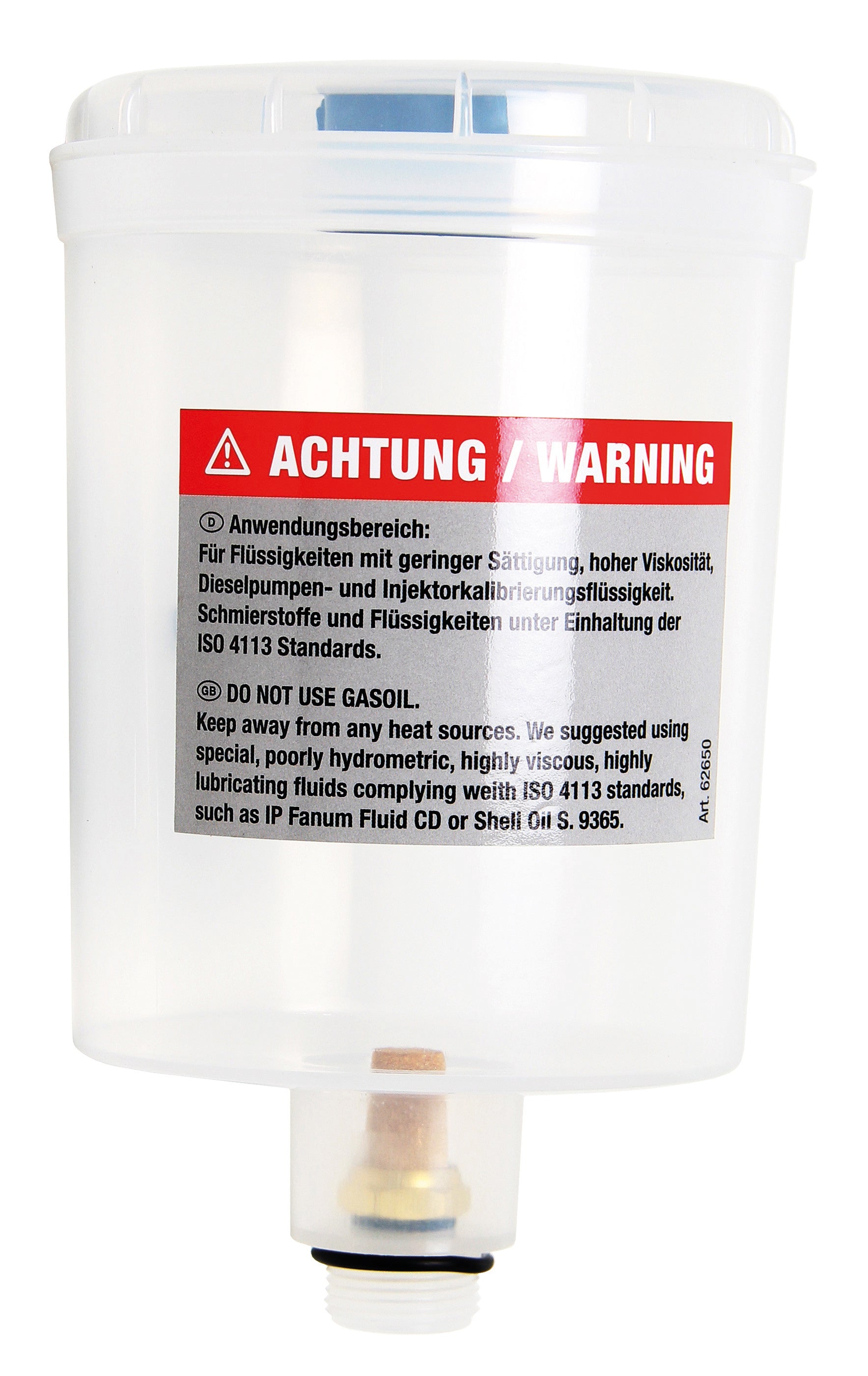 Plastbehållare med lock | för BGS 62650