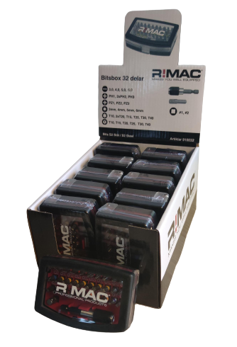 R!MAC Bitboks 32 dele
