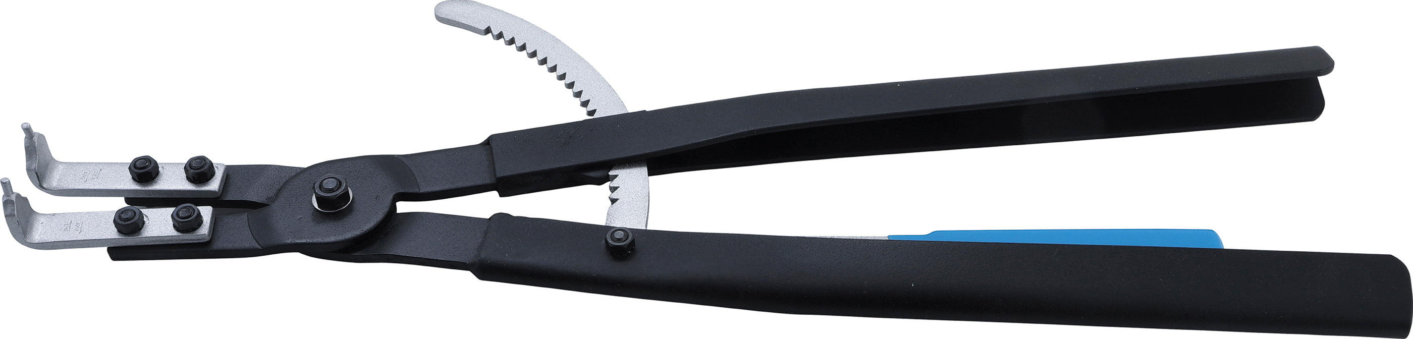 Låseringstang | vinklet | til indvendige låseringe | 500 mm