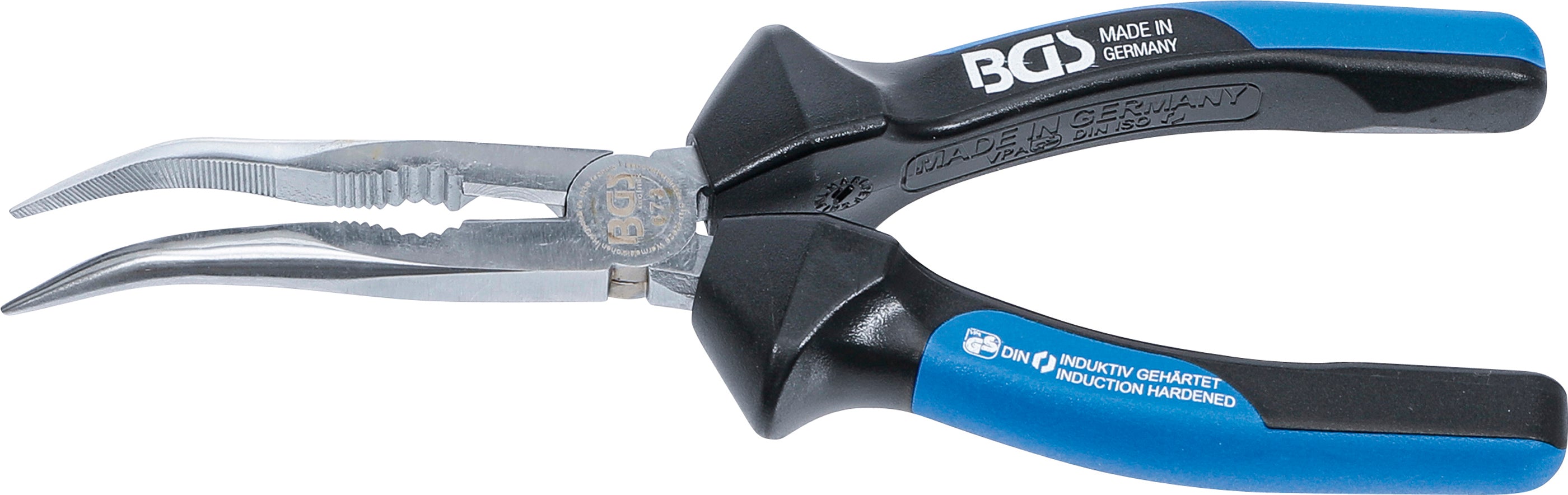 Telefontang | med skær | buet | 200 mm