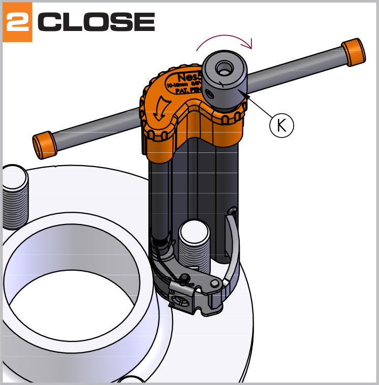 NES5 stramt værktøj UTV 10-18mm