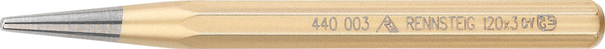 RENNSTEIG Taper Punch 120x10x5mm
