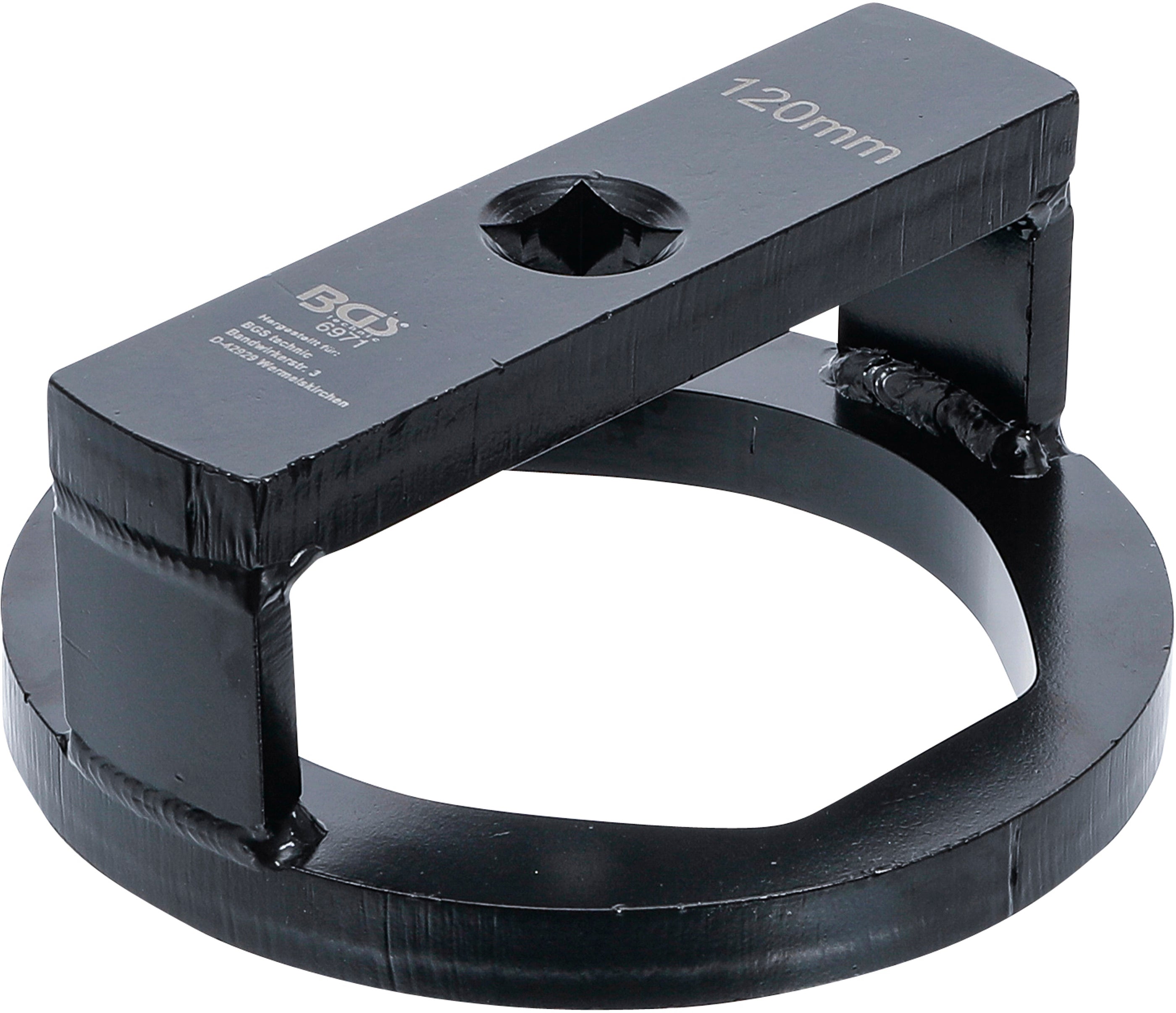 Akselmøtrik-/navkapselnøgle | til BPW-kapsler | 120 mm