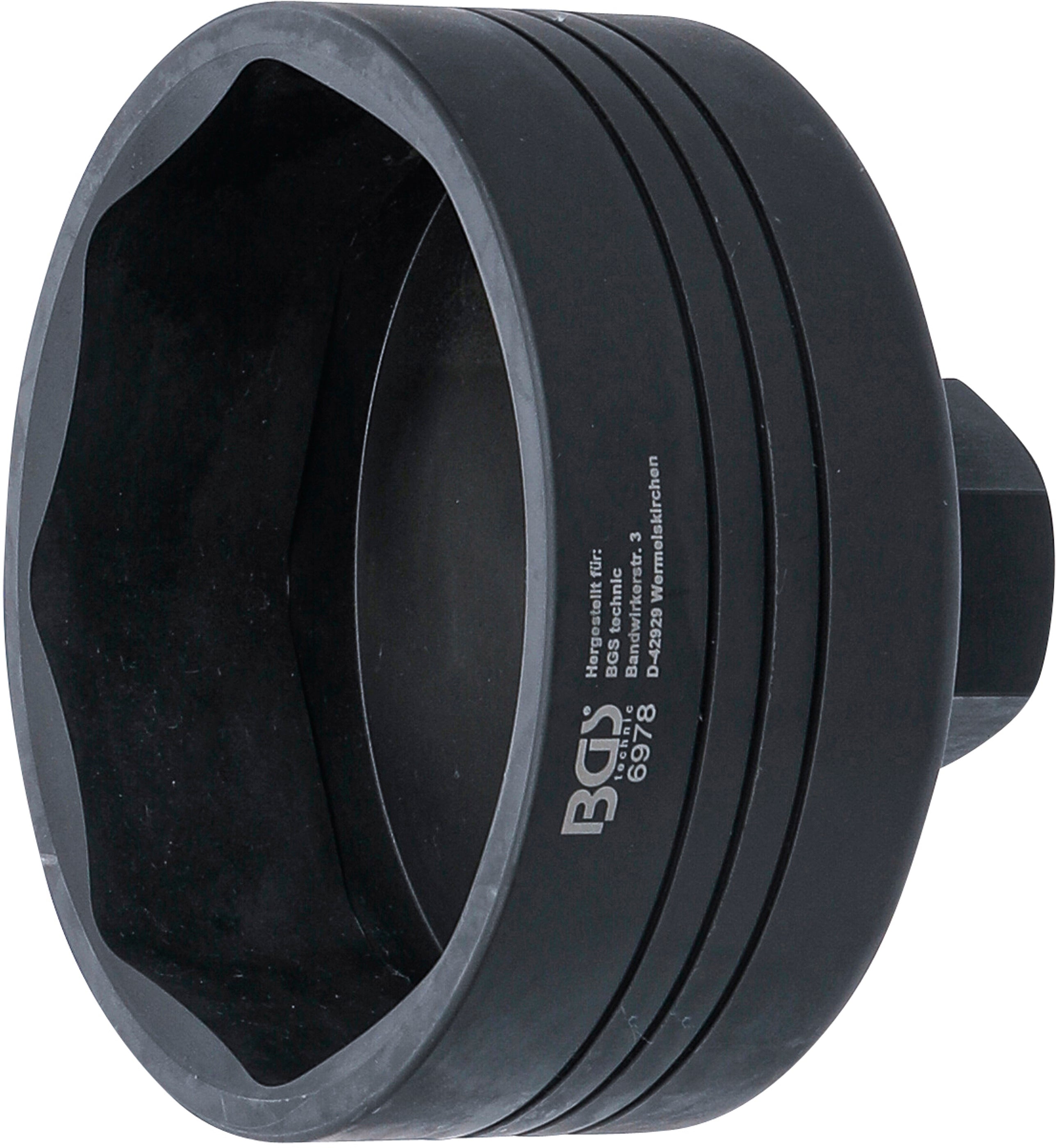 Akselmøtriknøgle | 8-punkts | til BPW 12 t aksler | 109 mm