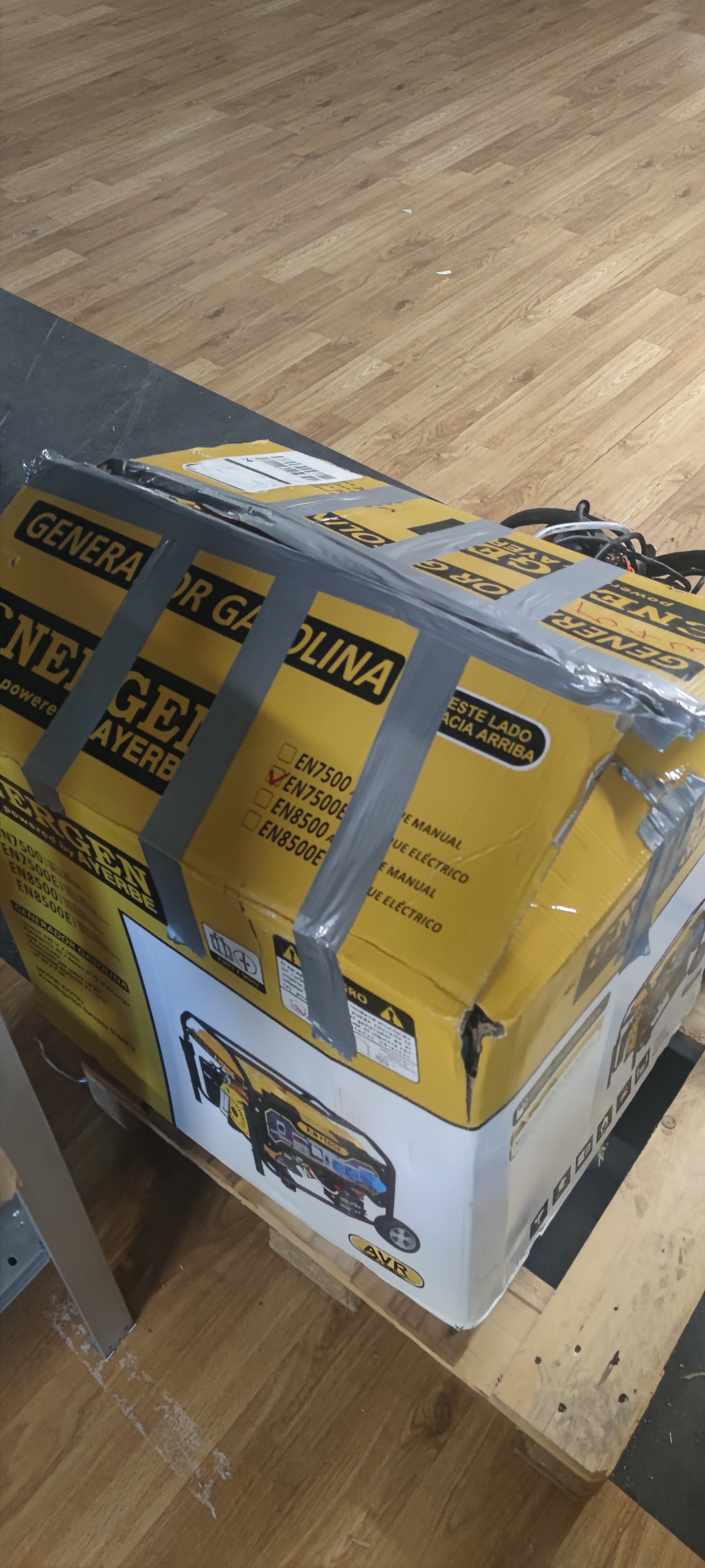 TILBUDSHJØRNET Ener.Gen 7500E Generator 230V 6,5kW