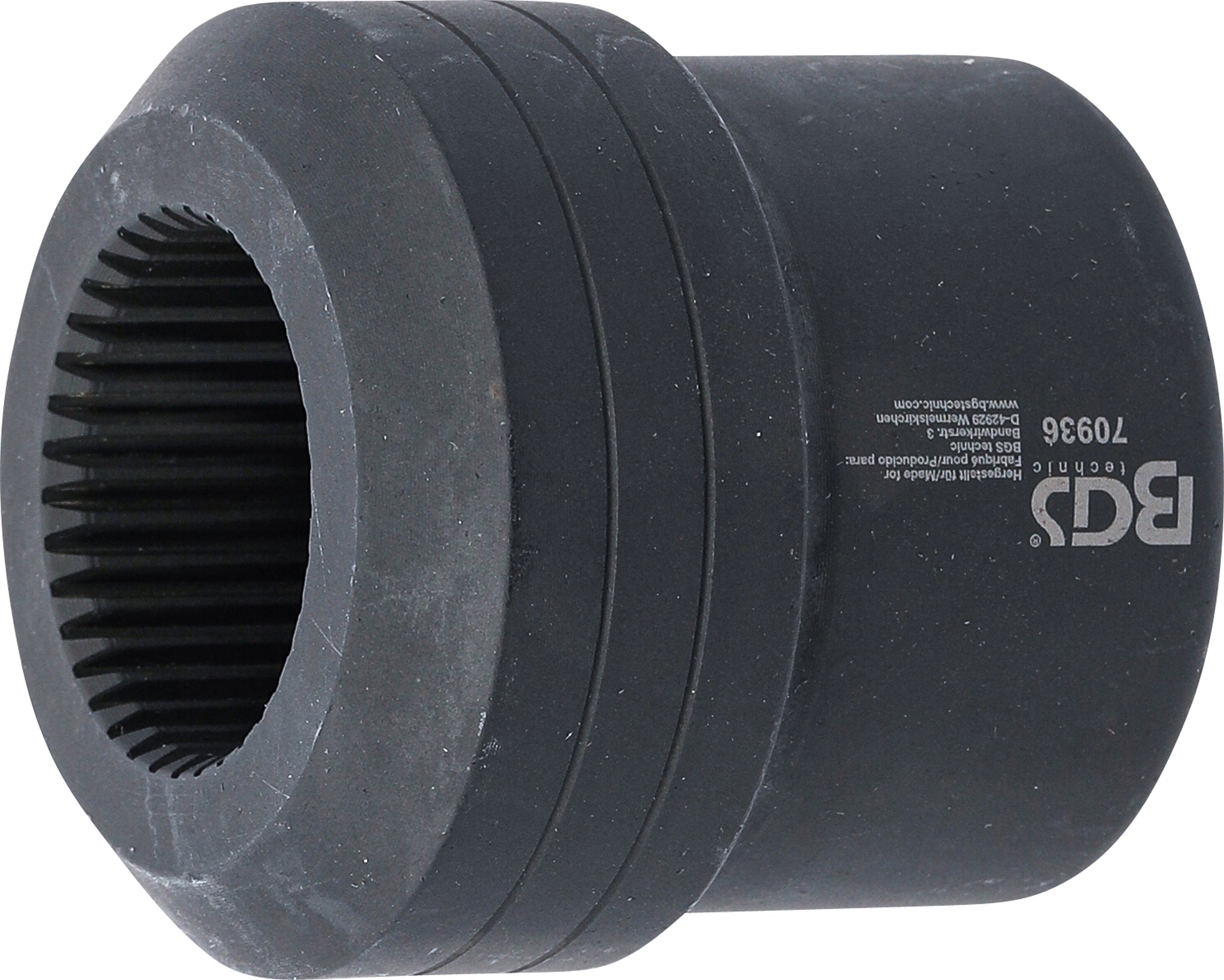 Specialhylsa | Mångtandad | 12,5 mm (1/2") | för bakaxel-ingångsaxel | För BMW