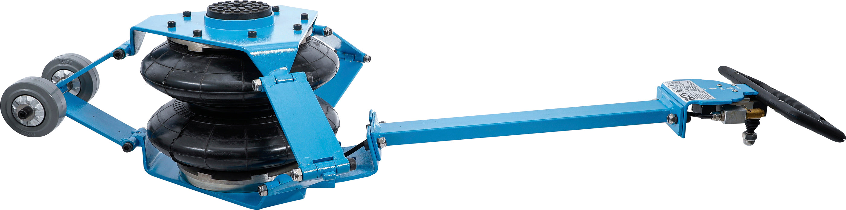 Pneumatisk ballondonkraft | mobil | maks. 410 mm | 2000 kg