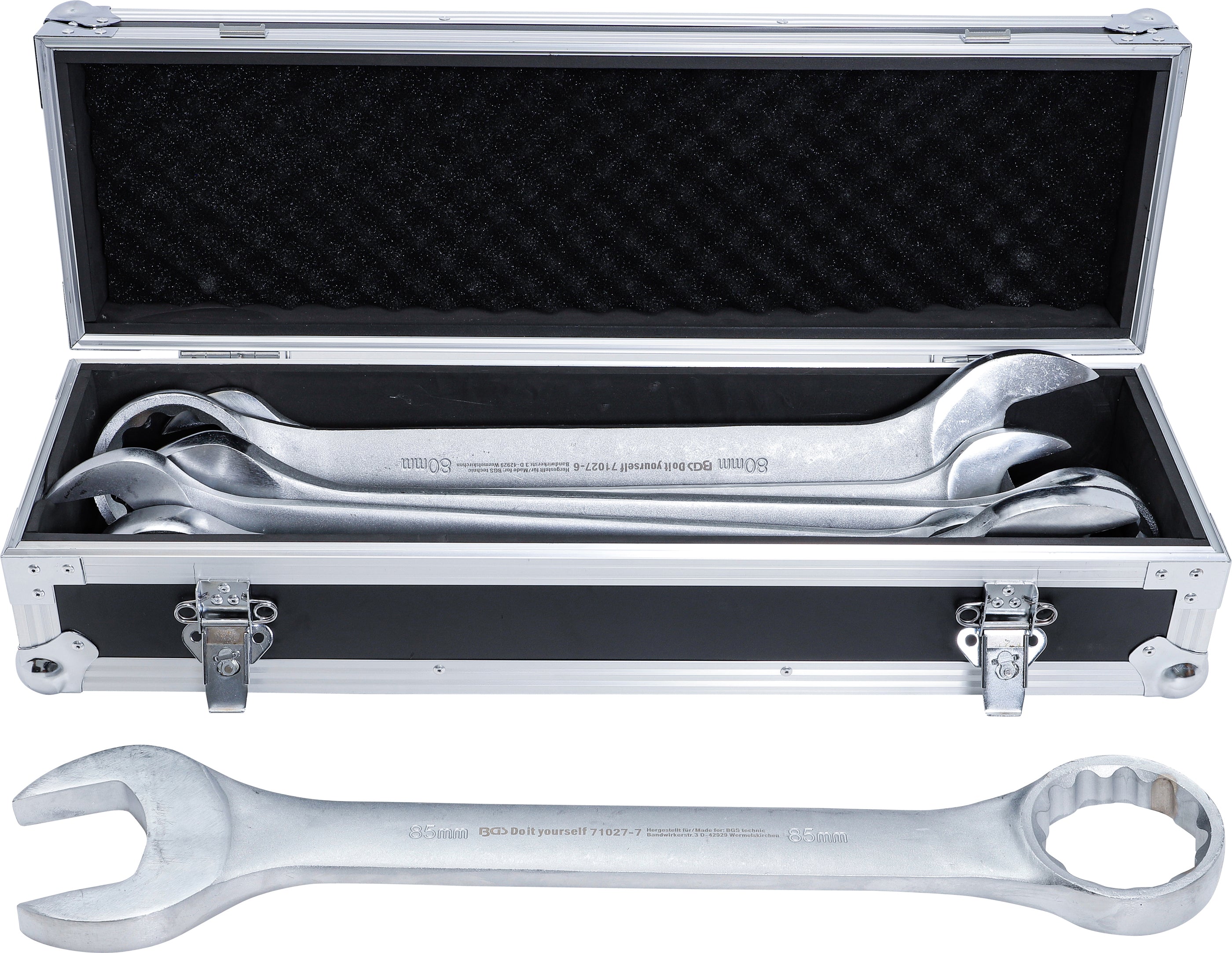 U-ringsnøglesæt | XXL | 55 - 85 mm | 7 dele