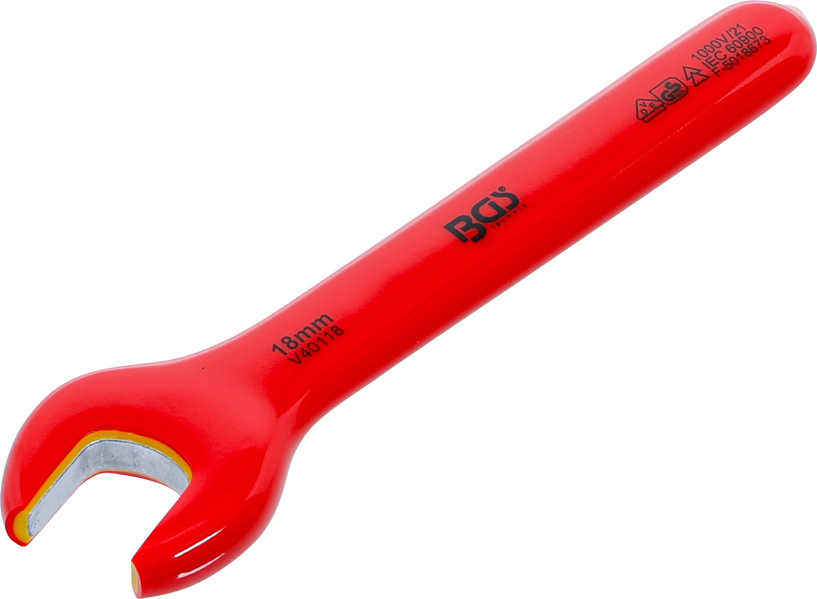 VDE gaffelnøglesæt | 18 mm