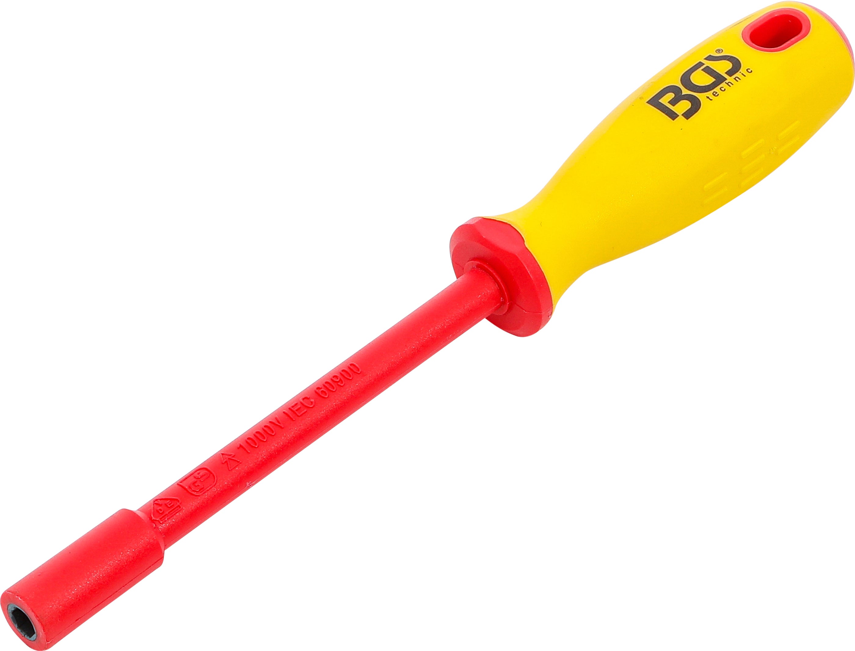 VDE topnøgleskruetrækker | Sekskant | 6 mm | Klingelængde 125 mm