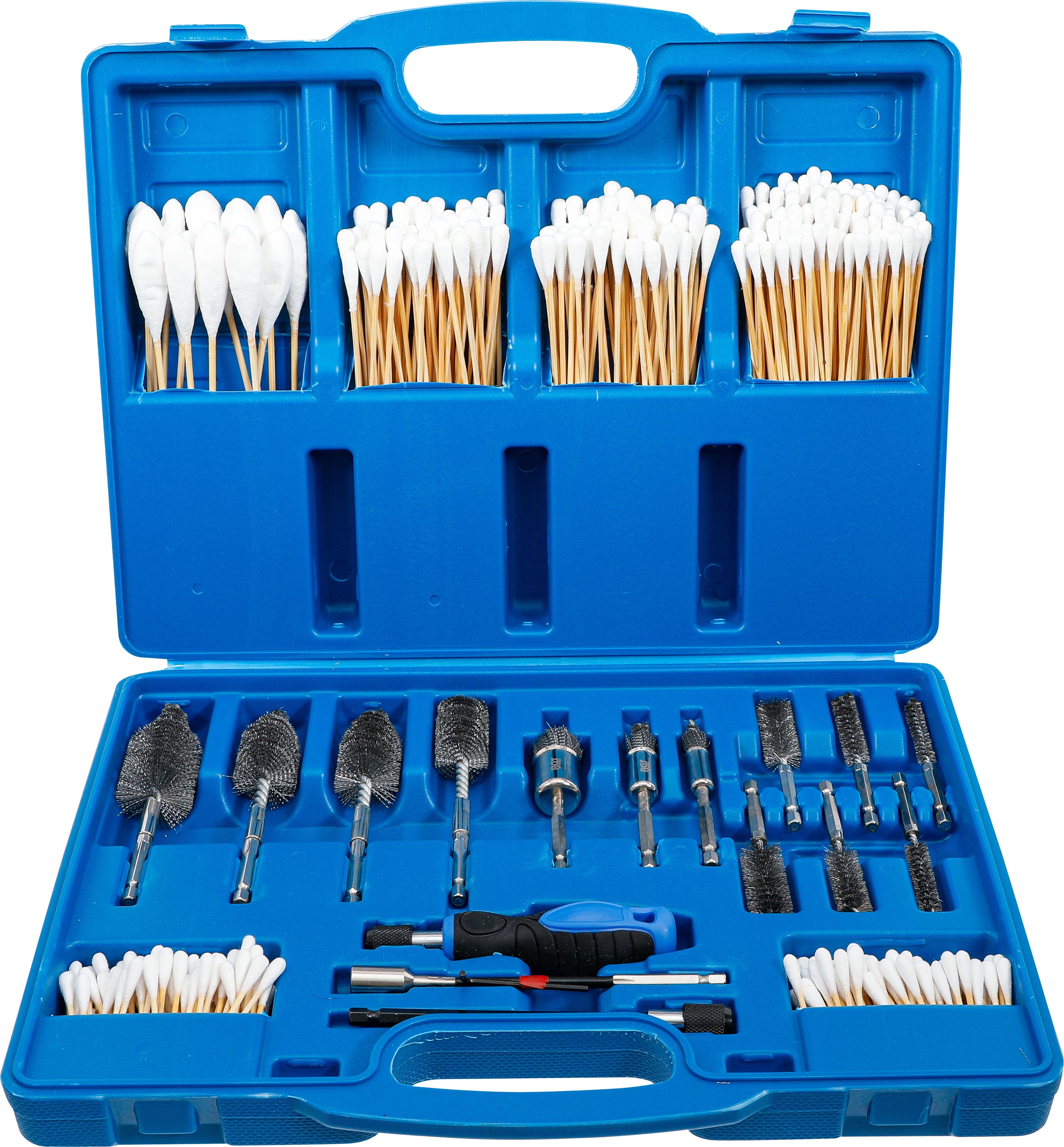 Rengøringssæt til injektorsæde og aksel