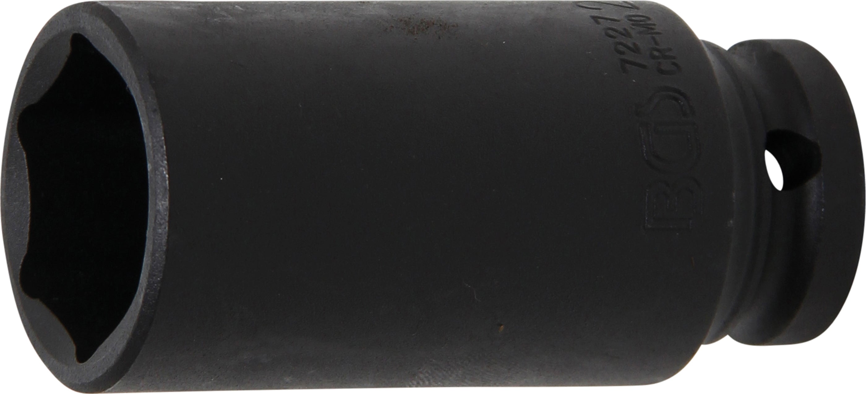 Krafthylsa Sexkant, djup | 12,5 mm (1/2") | 27 mm