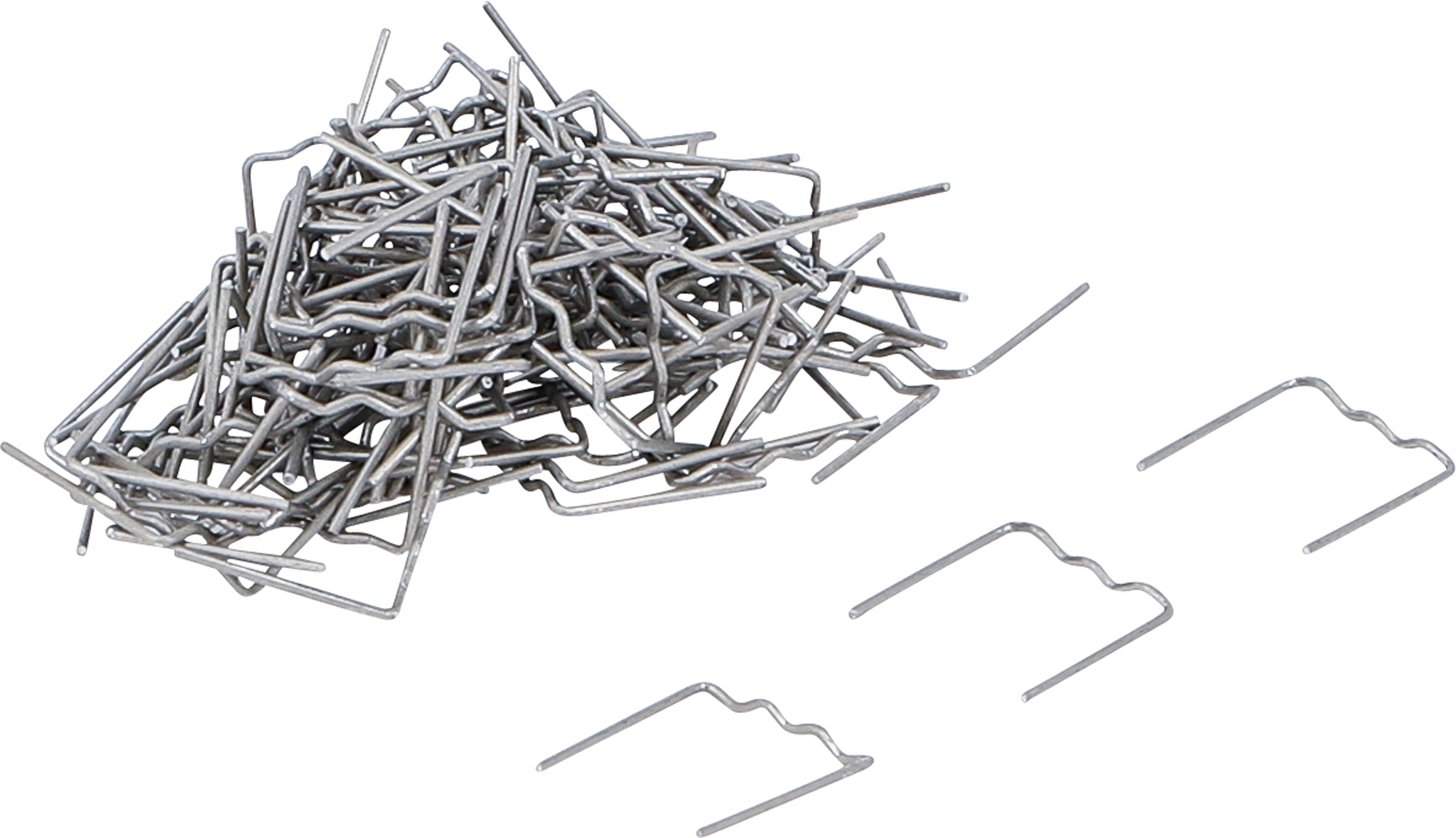 Reparationsclipssæt | Flad | 0,8 mm | 100 dele