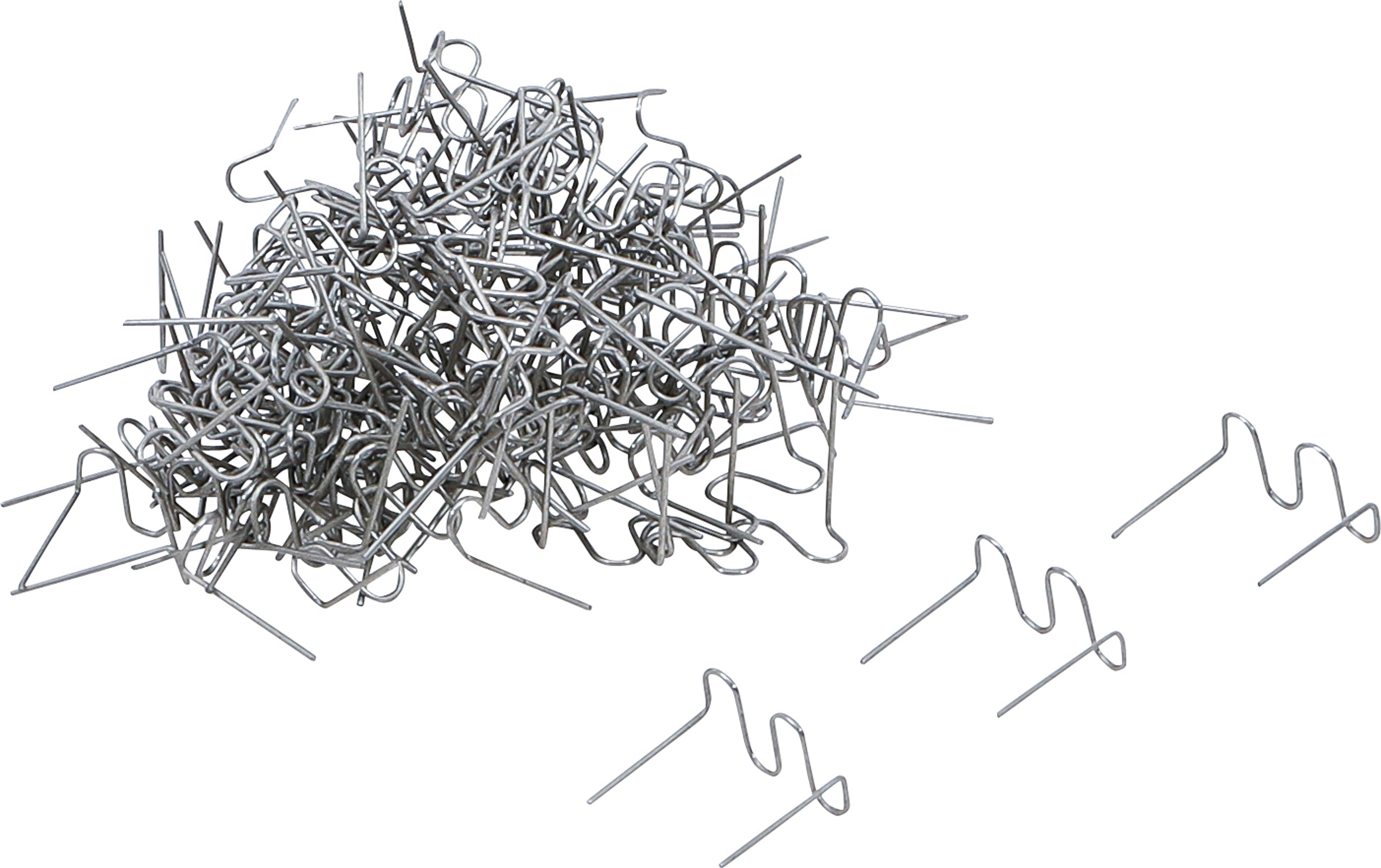 Reparationsclipssæt | Bølget | 0,6 mm | 100 dele
