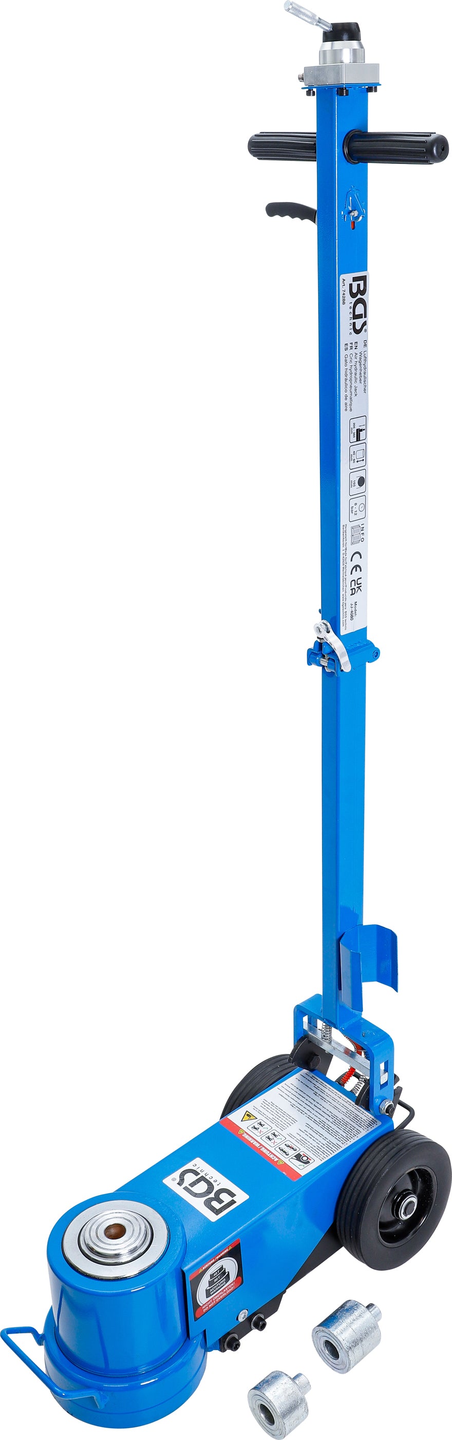 Donkraft | Lufthydraulisk | Drevet | 40 / 80 t