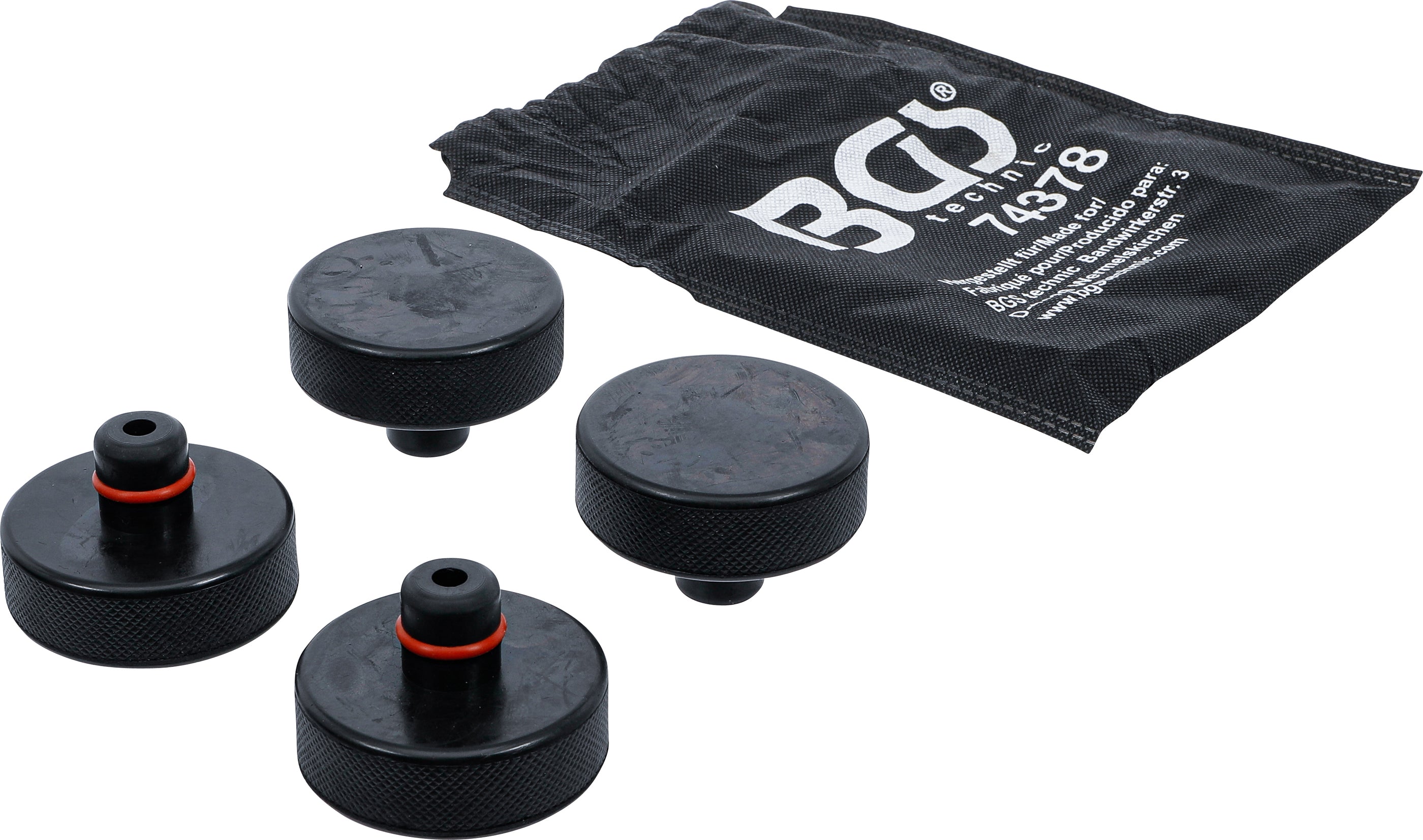 Jackadapter | til Tesla model 3, S, X, Y | 4 stk.