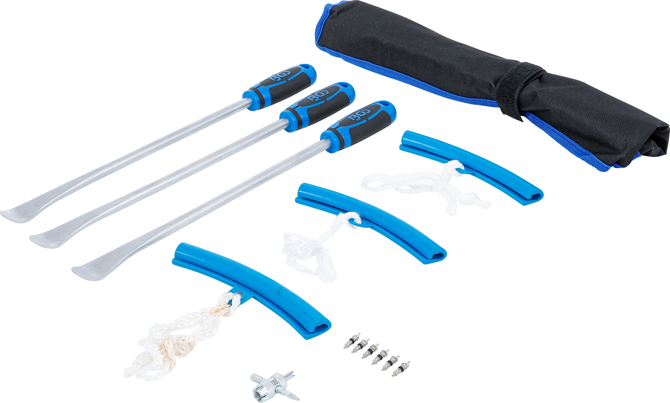 Dækjern og fælgbeskyttersæt | til motorcykler | 13 dele