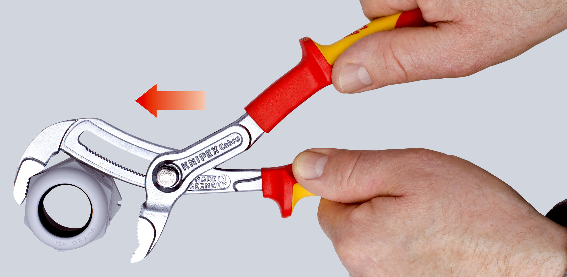 KNIPEX Cobra® VDE Hightech polygrip-tang