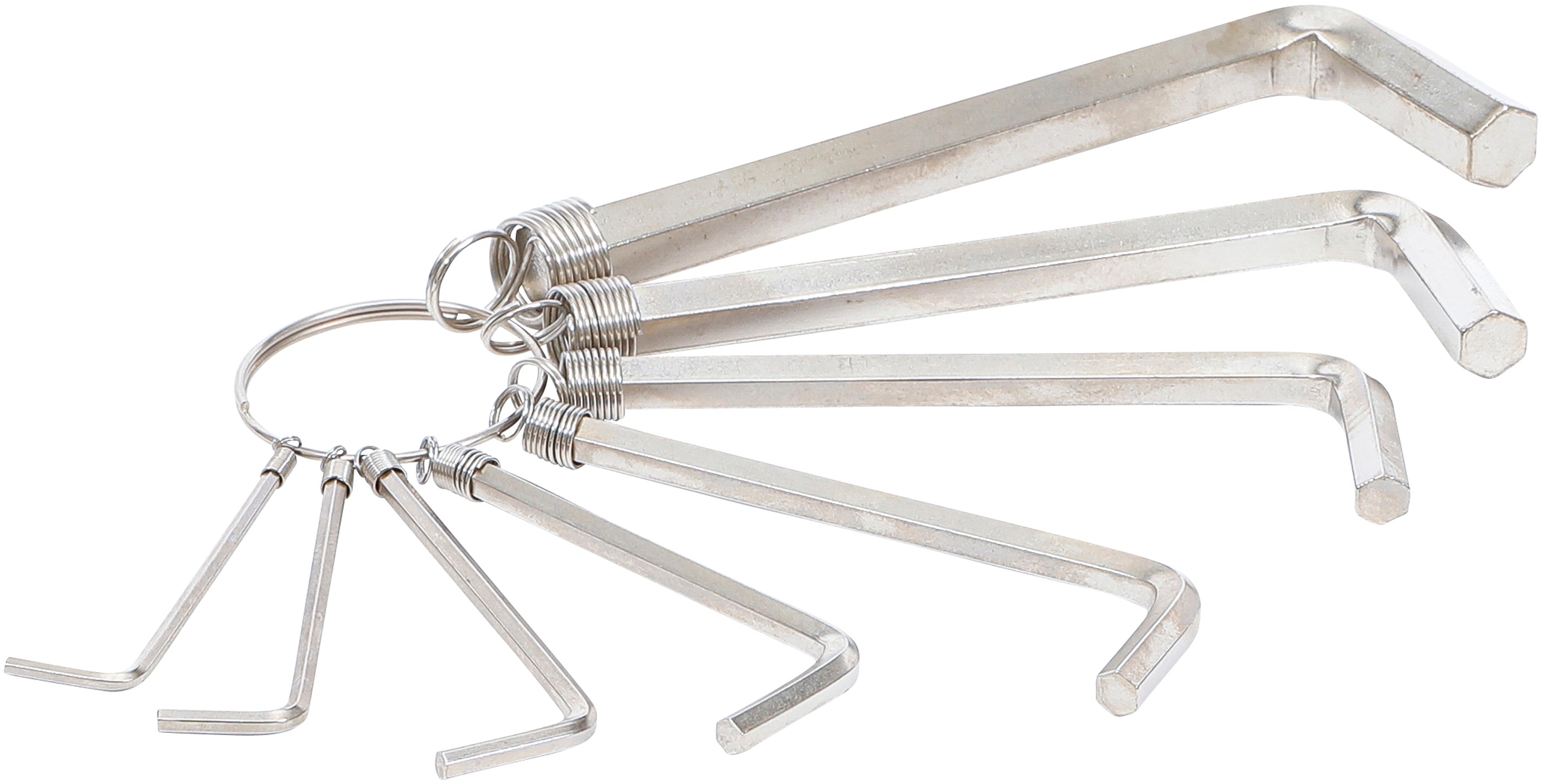 Vinkelnyckel-sats | Inre sexkant 2 - 10 mm | 8 delar